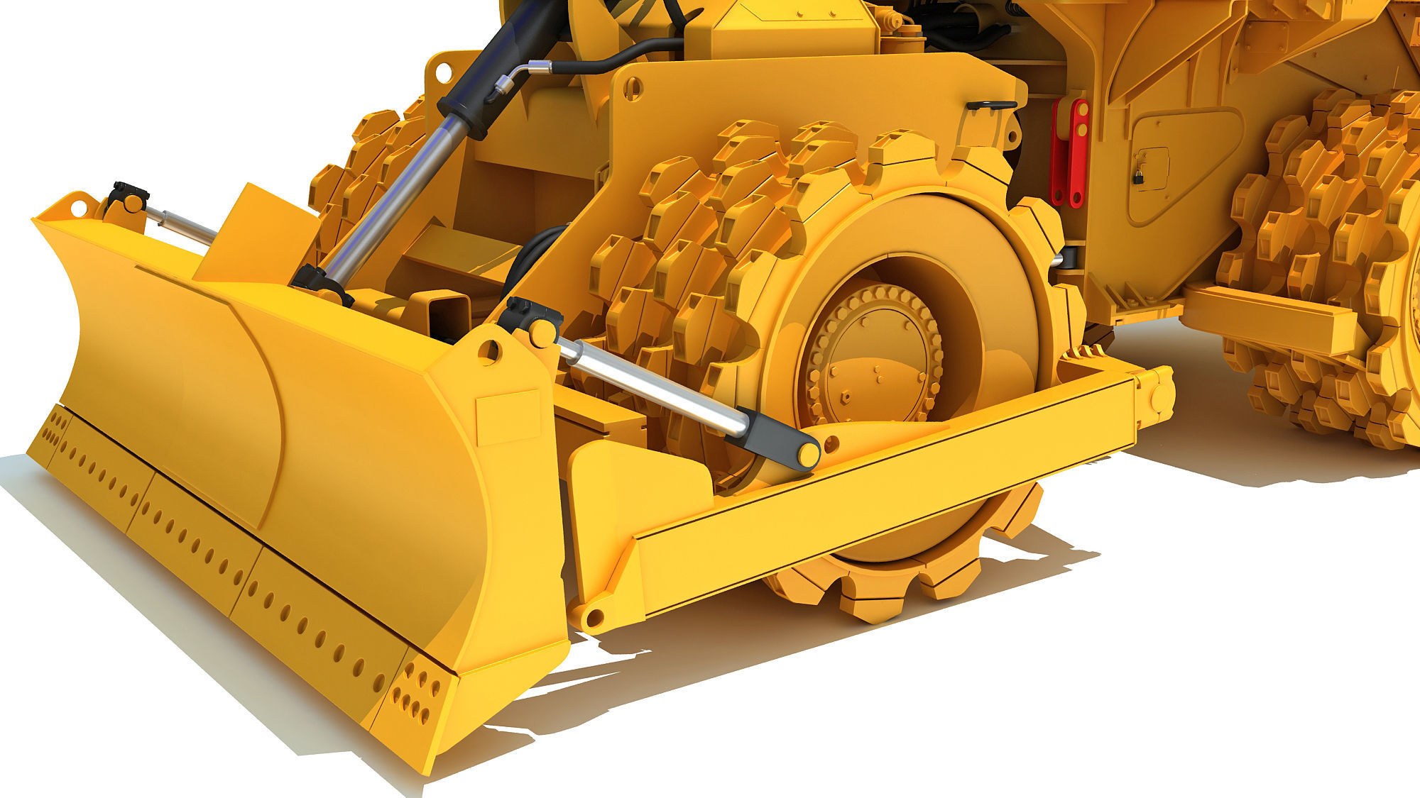 Soil Compactor 3D model_14