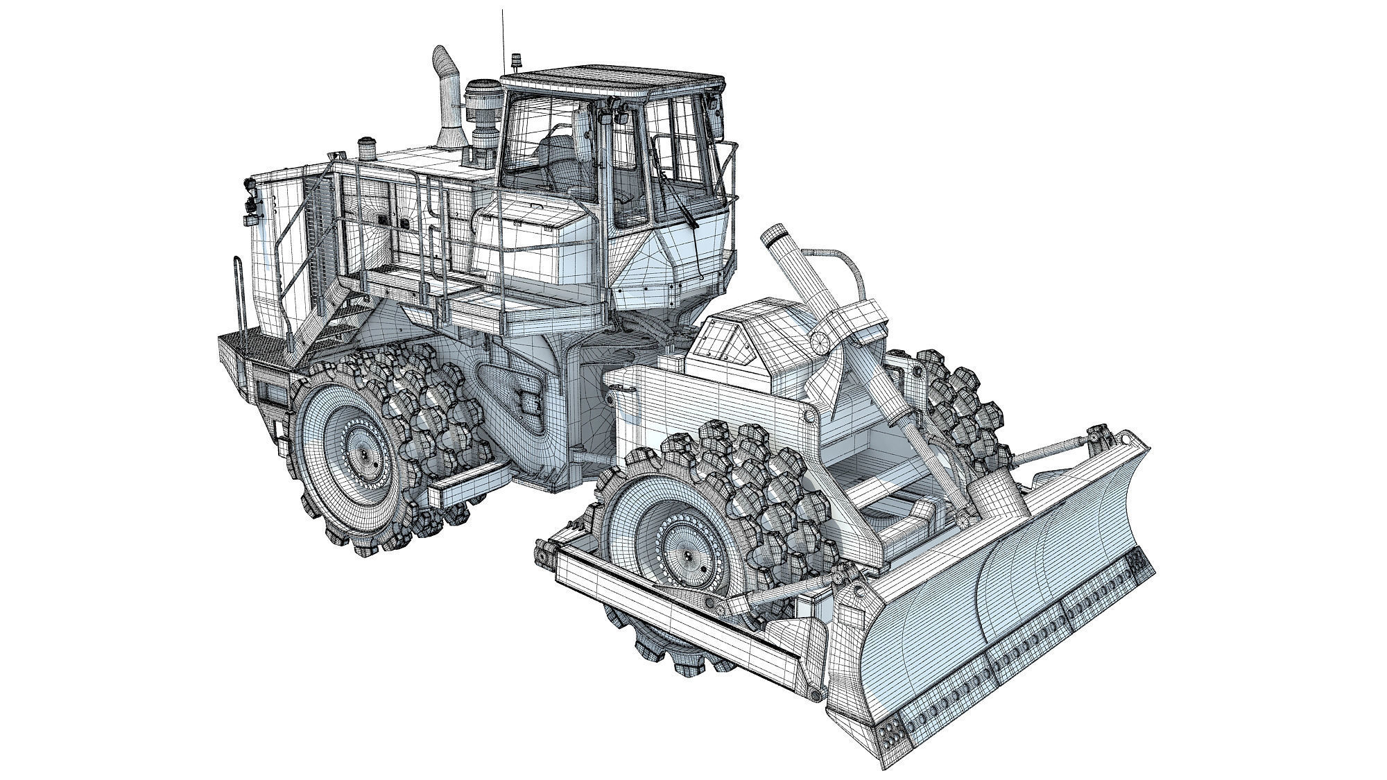 Soil Compactor 3D model_20