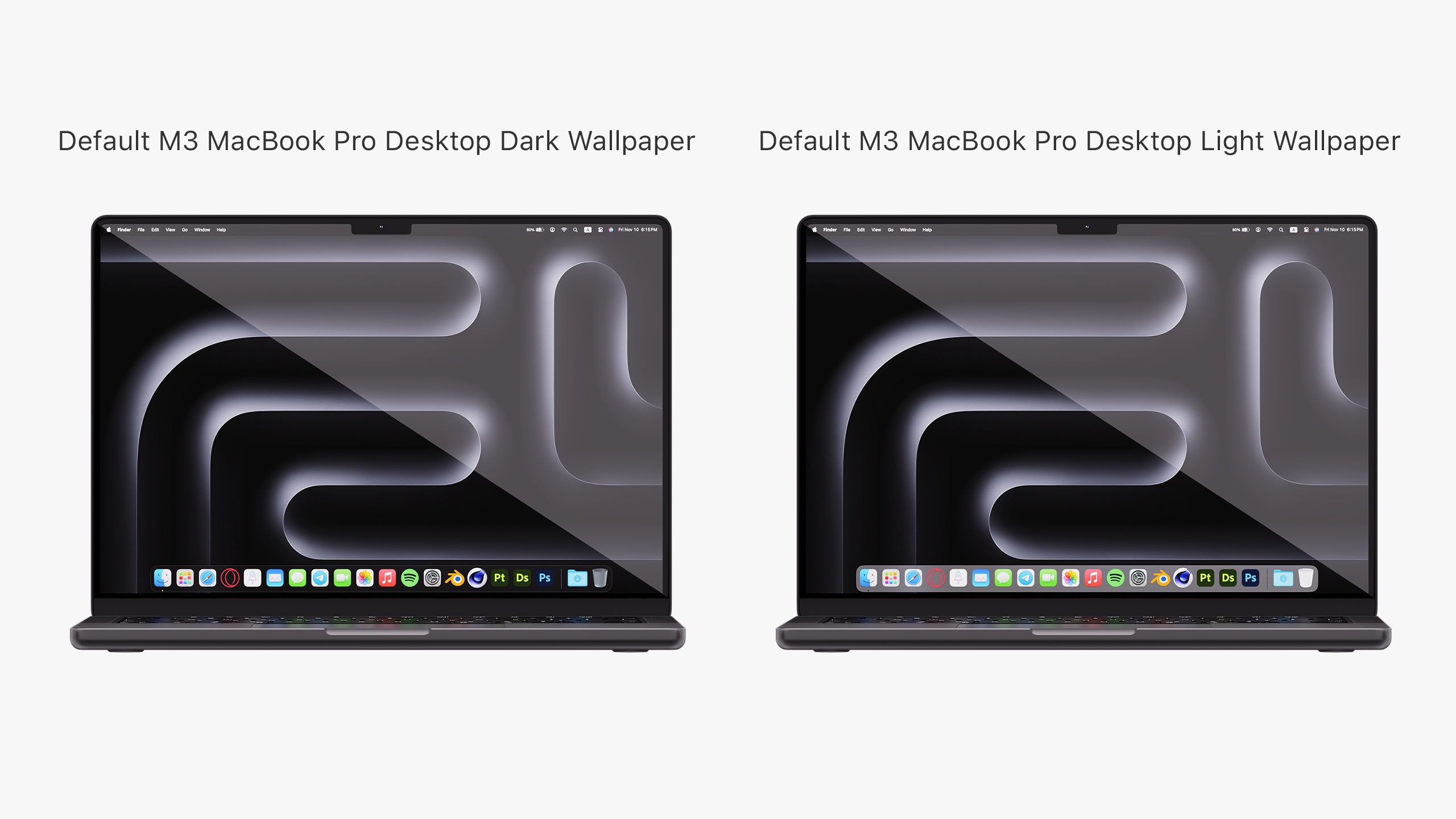 Apple MacBook Pro 14 inch Space Black 2023 With Magic Mouse 3D model_5