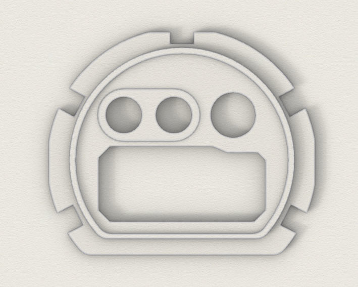 Dial marker for digital watch 3D print model_8