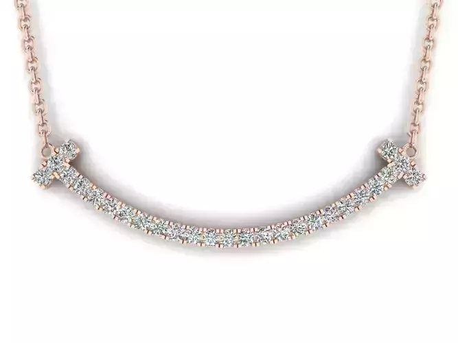 pendant smile tiffany