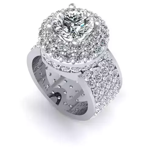 CAD-1861-Ring 3D print model