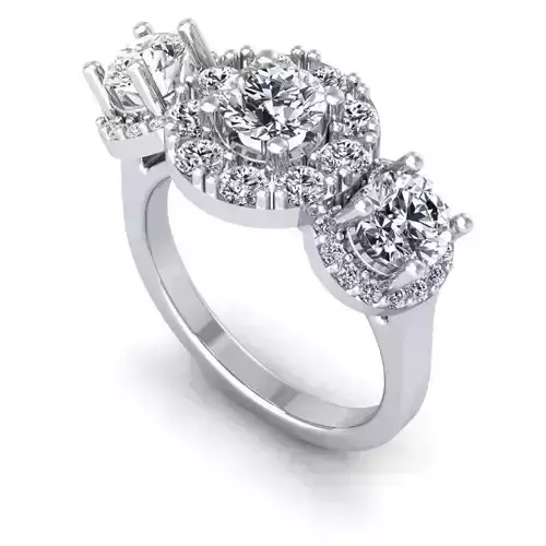 CAD-1858-Ring 3D print model