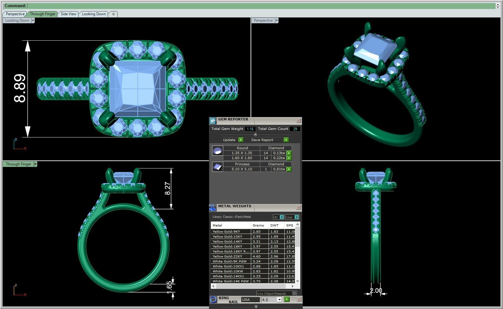 CAD-1830-Ring 3D print model_1