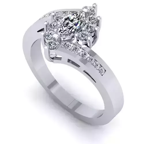 CAD-1924-Ring 3D print model