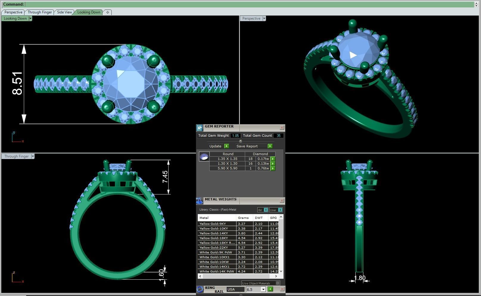CAD-1916-Ring 3D print model_1