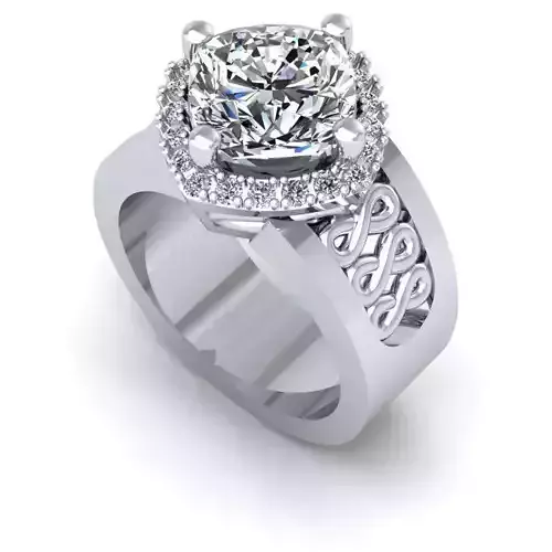 CAD-1899-Ring 3D print model