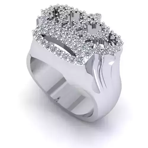 CAD-1876-Ring 3D print model