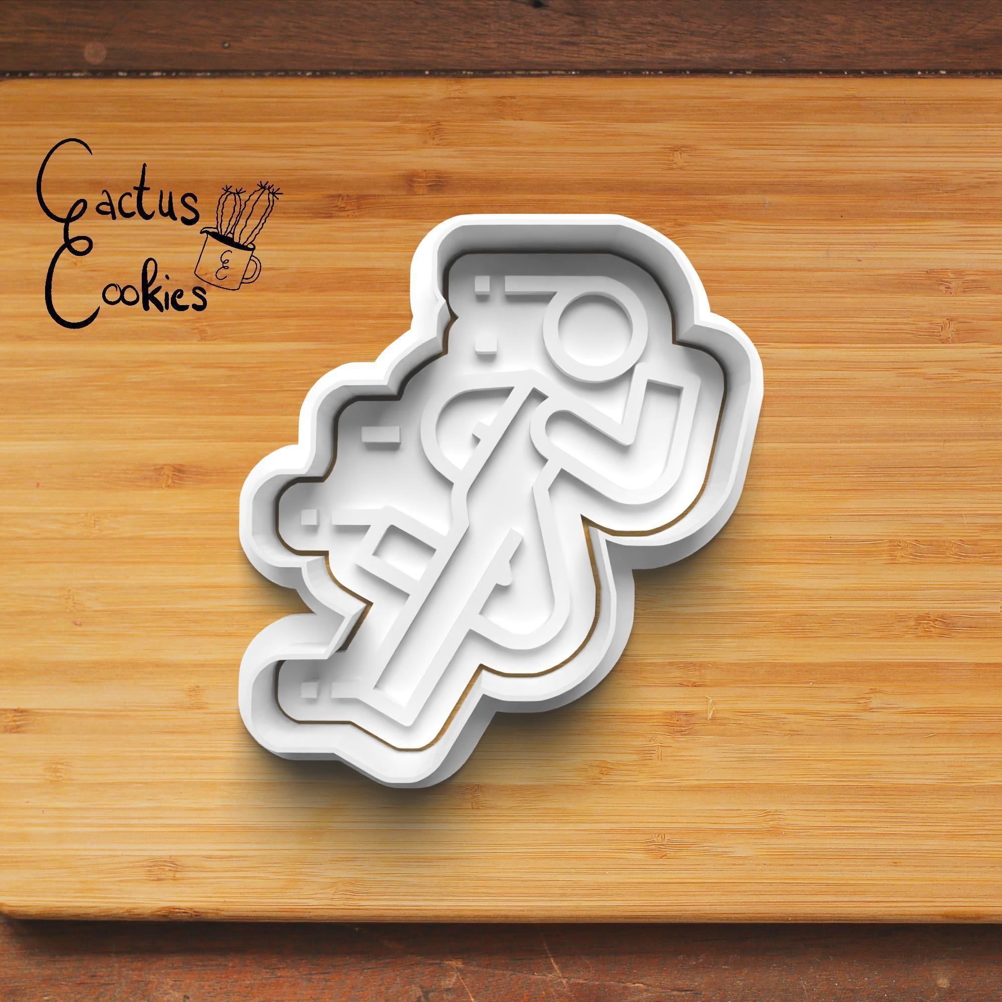 Gym Cookie Cutter Stl File for 3d Printer 0266 3D print model_5