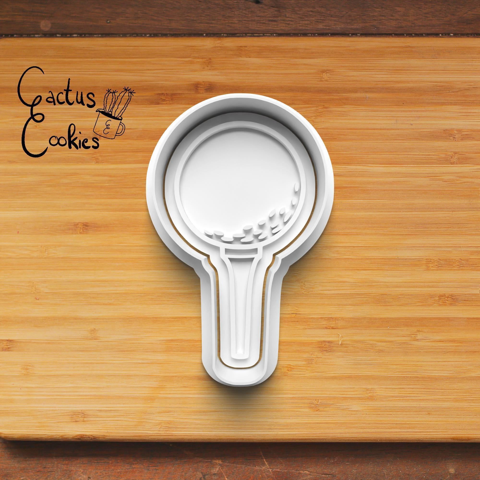 Golf Cookie Cutter Stl File for 3d Printer 0371 3D print model_4