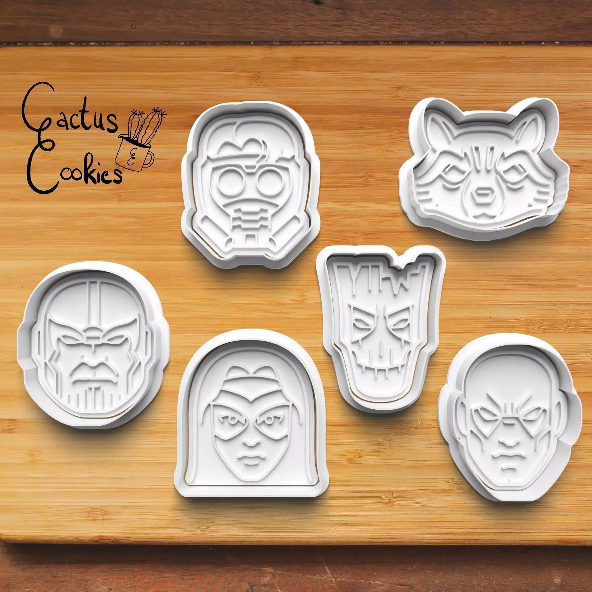 Gardians Cookie Cutter Stl File for 3d Printer 0498 3D print model_0