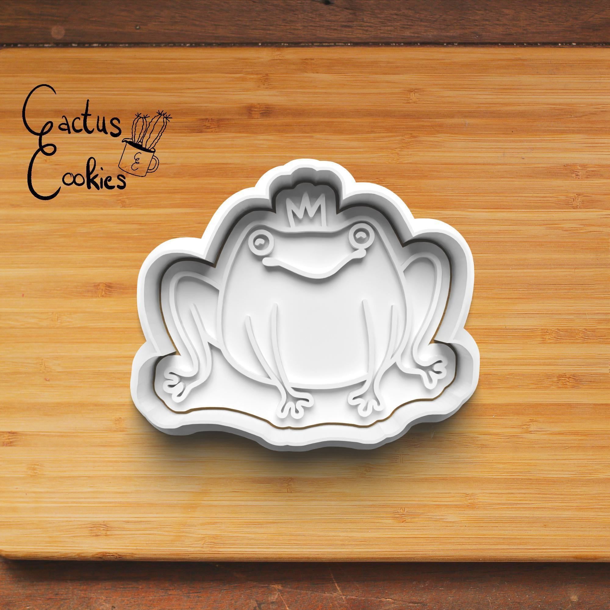 Frog Cookie Cutter Stl File for 3d Printer 0233 3D print model_3