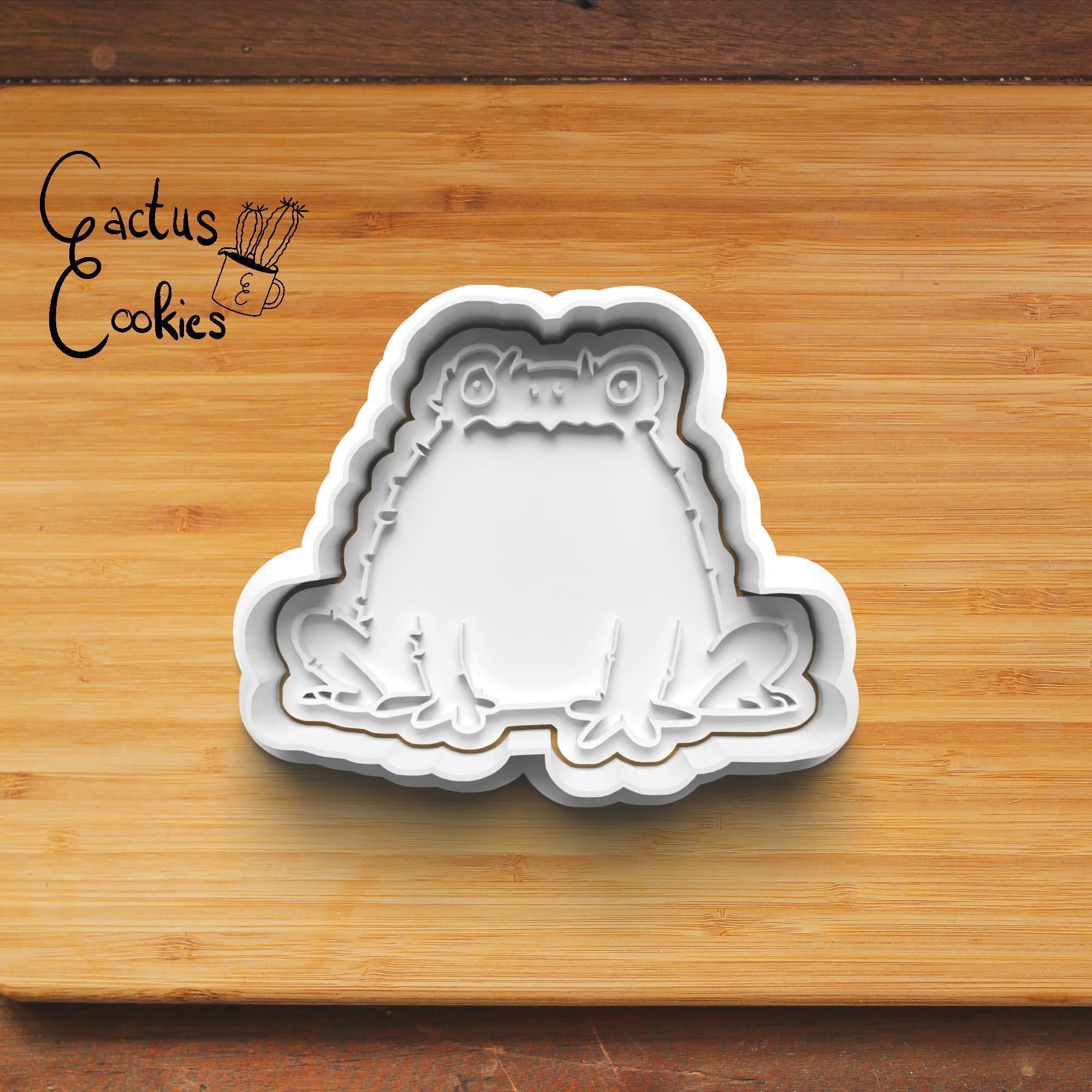 Frog Cookie Cutter Stl File for 3d Printer 0230 3D print model_4