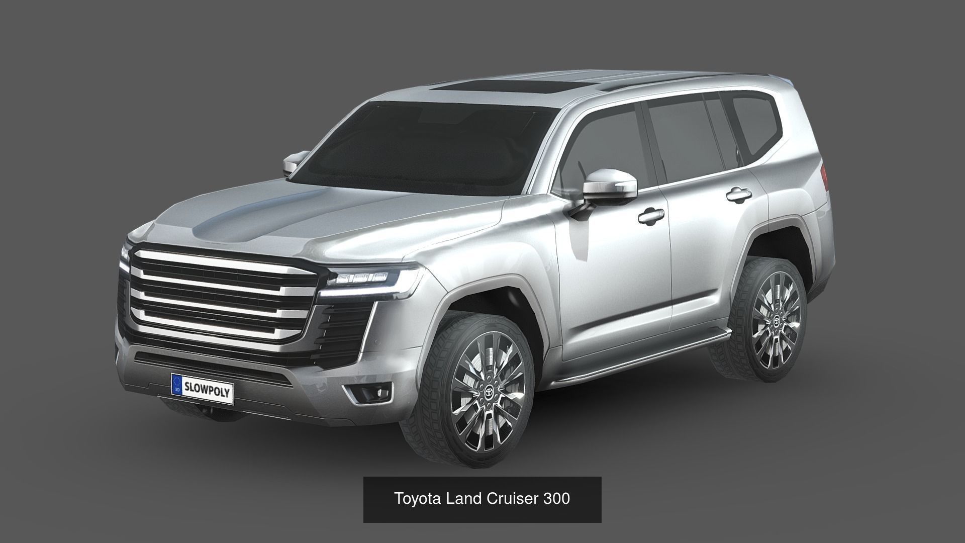 Low-Poly Car Pack 001 - SUV Sensation 3D Model Collection_13