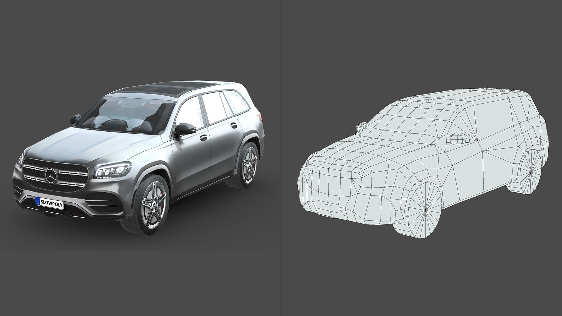 Low-Poly Car Pack 001 - SUV Sensation 3D Model Collection_7
