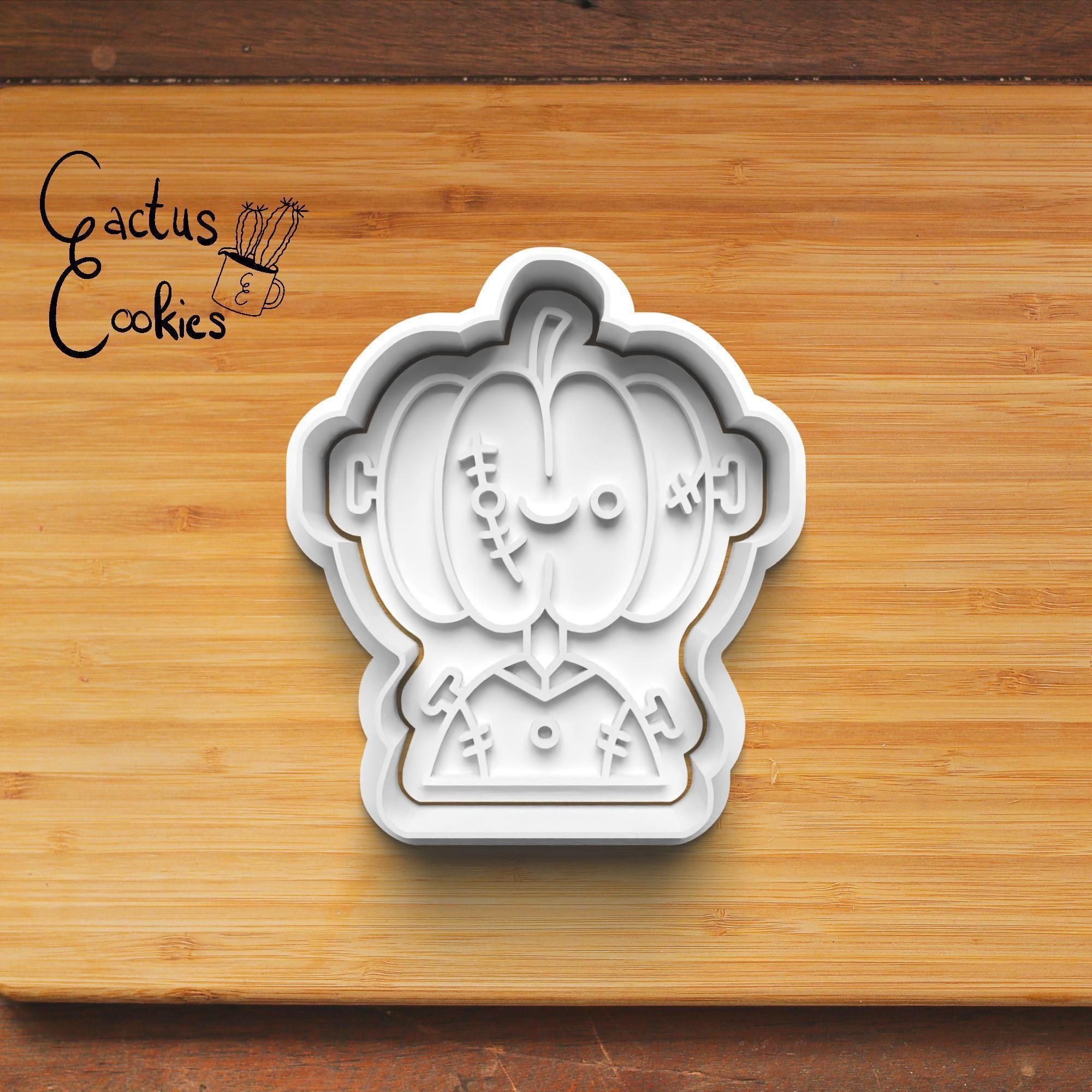 Halloween Pumpkin Cookie Cutter Stl File for 3d Printer 0450 3D print model_5