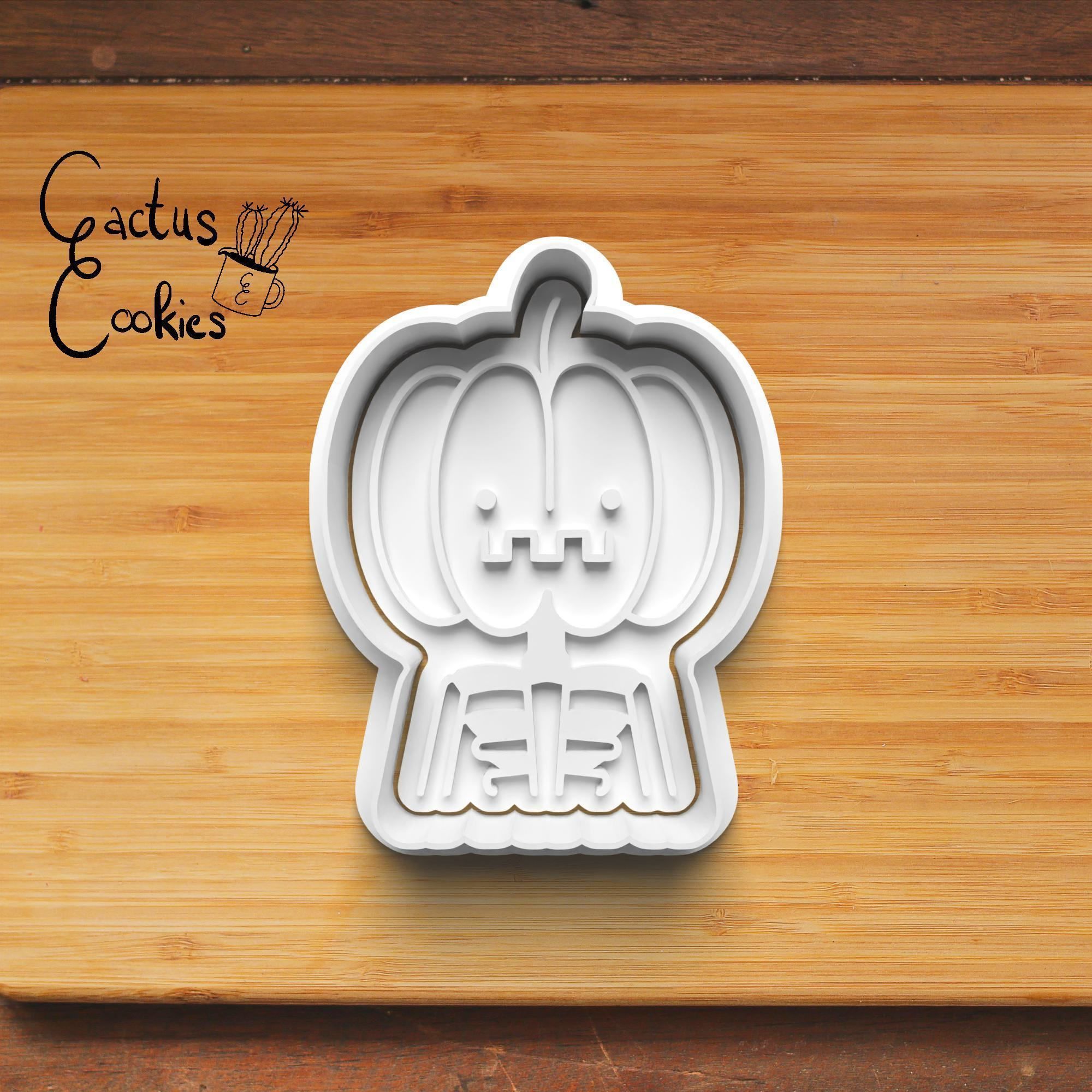 Halloween Pumpkin Cookie Cutter Stl File for 3d Printer 0450 3D print model_4