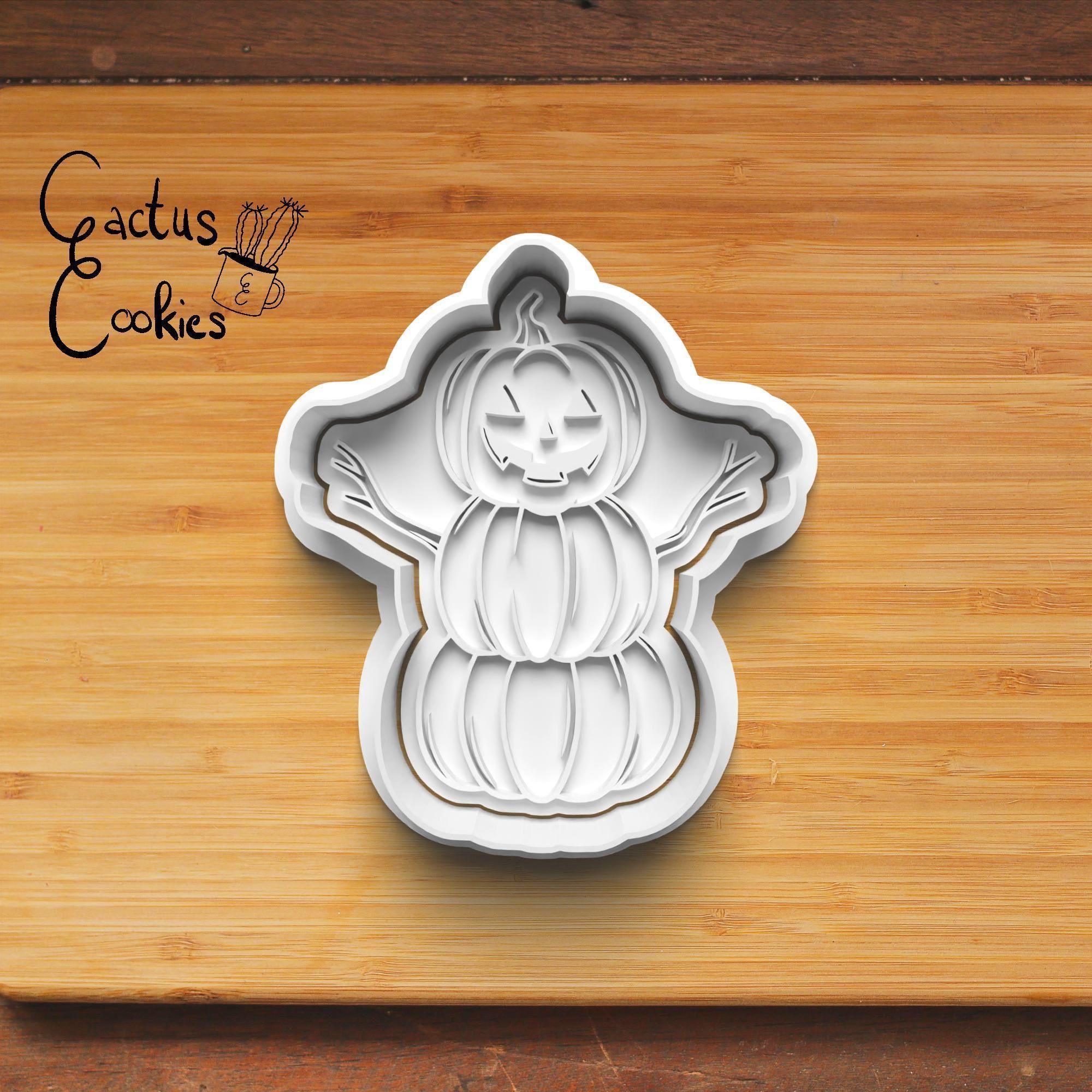 Halloween Pumpkin Cookie Cutter Stl File for 3d Printer 0074 3D print model_2