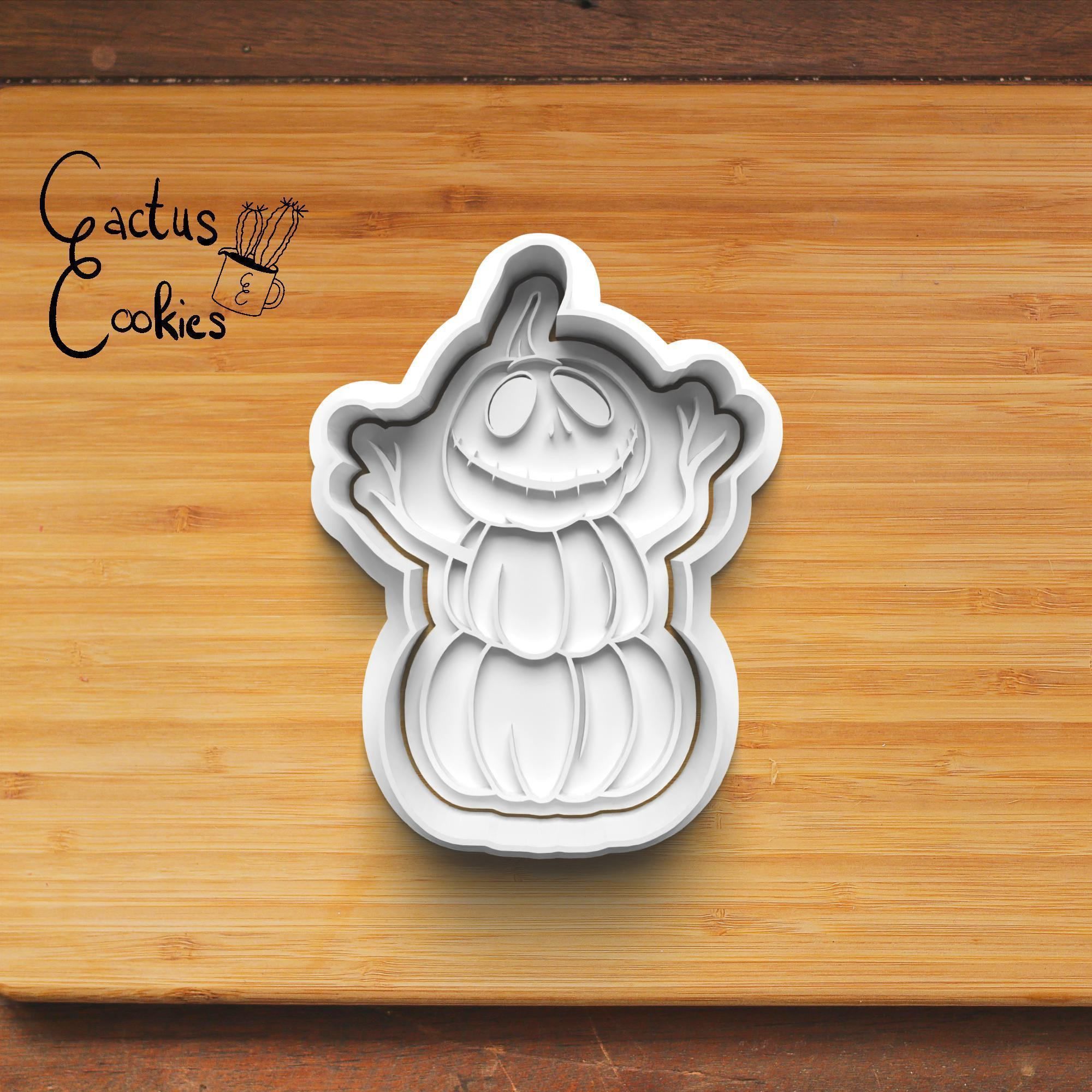 Halloween Pumpkin Cookie Cutter Stl File for 3d Printer 0074 3D print model_3