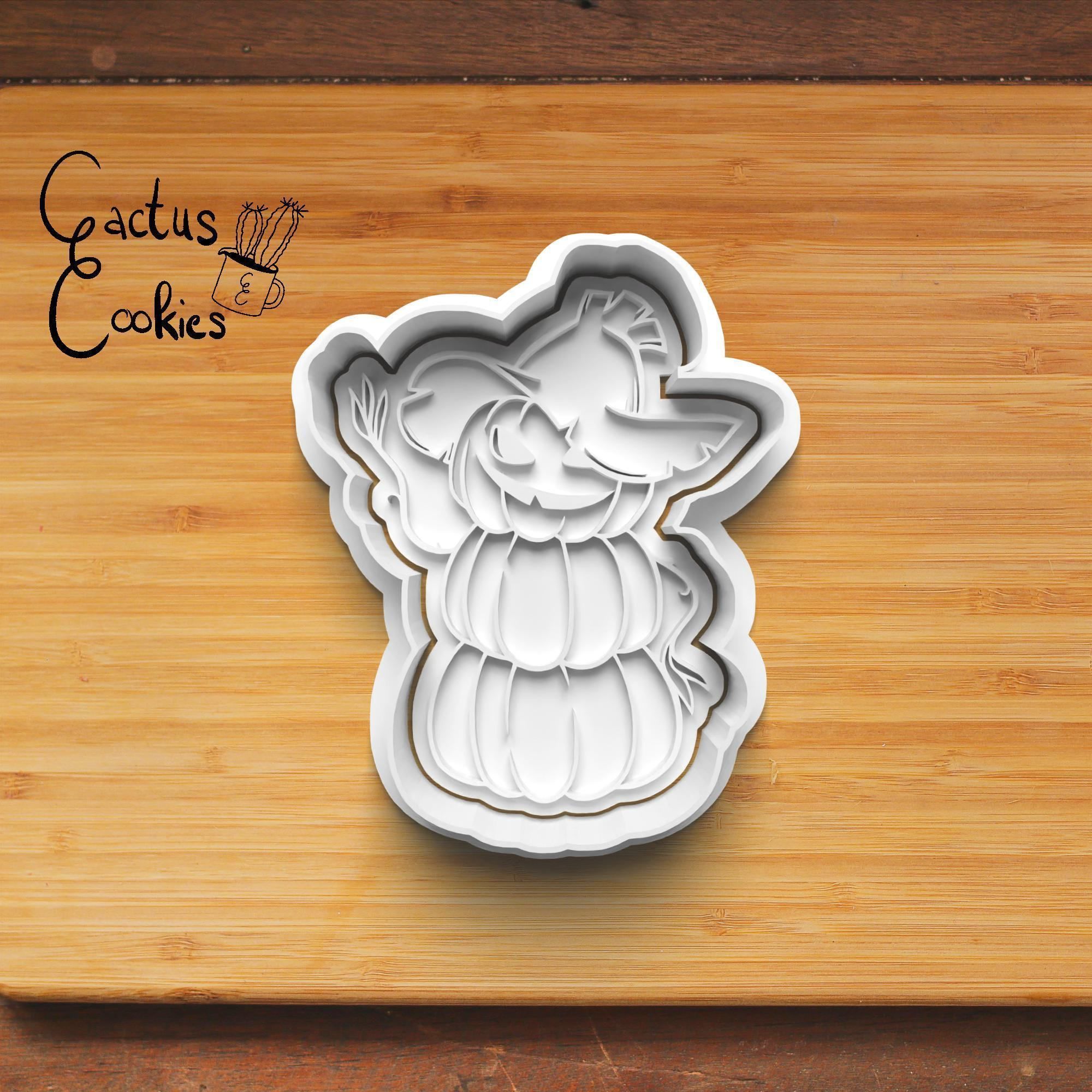 Halloween Pumpkin Cookie Cutter Stl File for 3d Printer 0074 3D print model_4