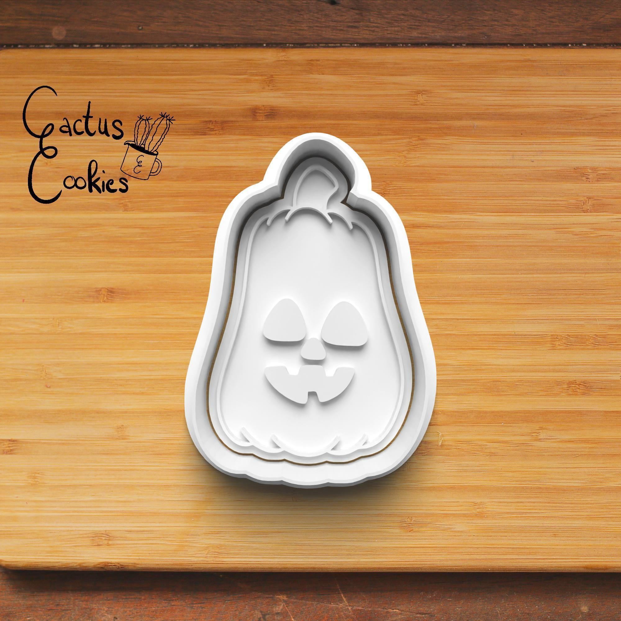 Halloween Pumpkin Cookie Cutter Stl File for 3d Printer 0034 3D print model_3