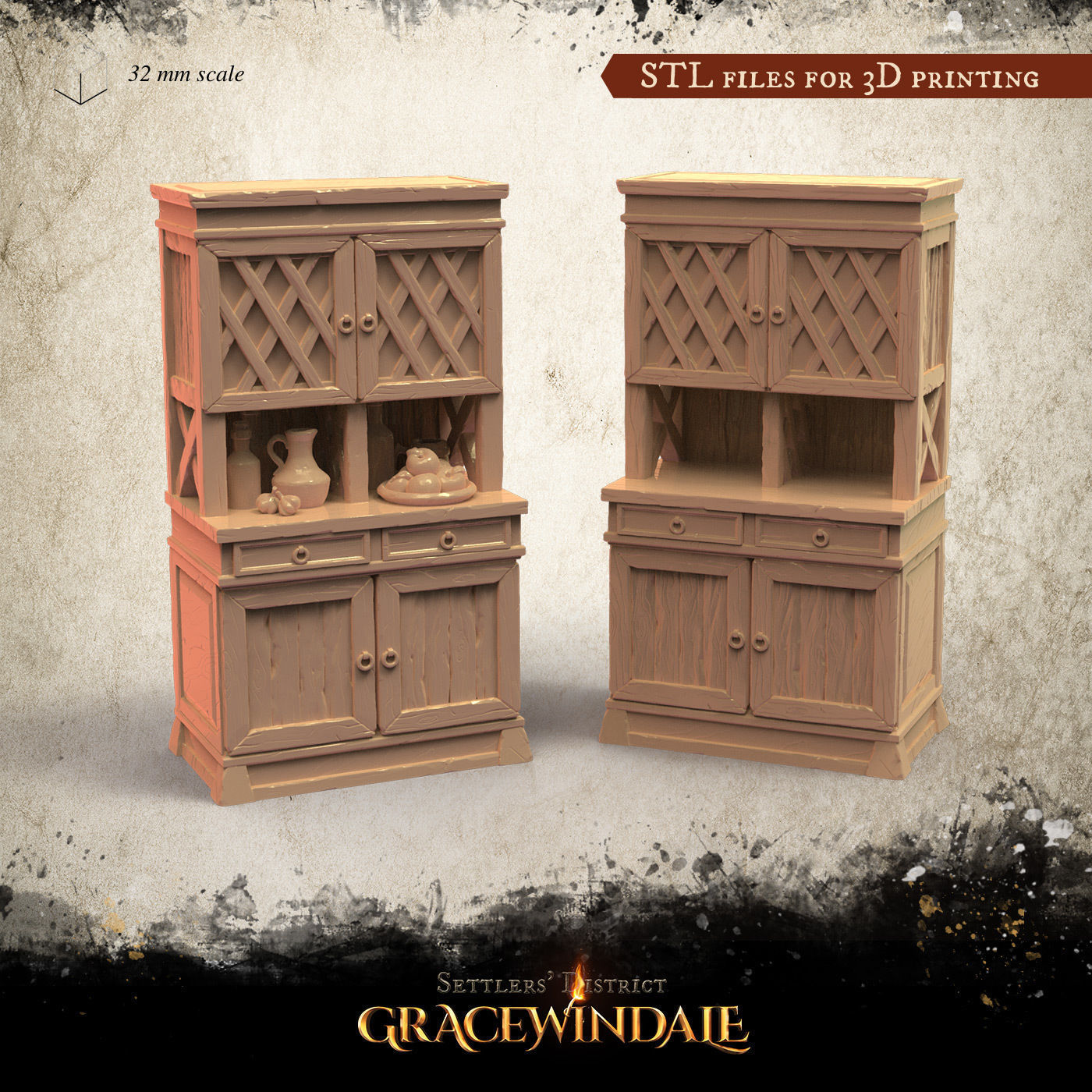 Gracewindale - Tavern Chattels 3D Model Collection_2