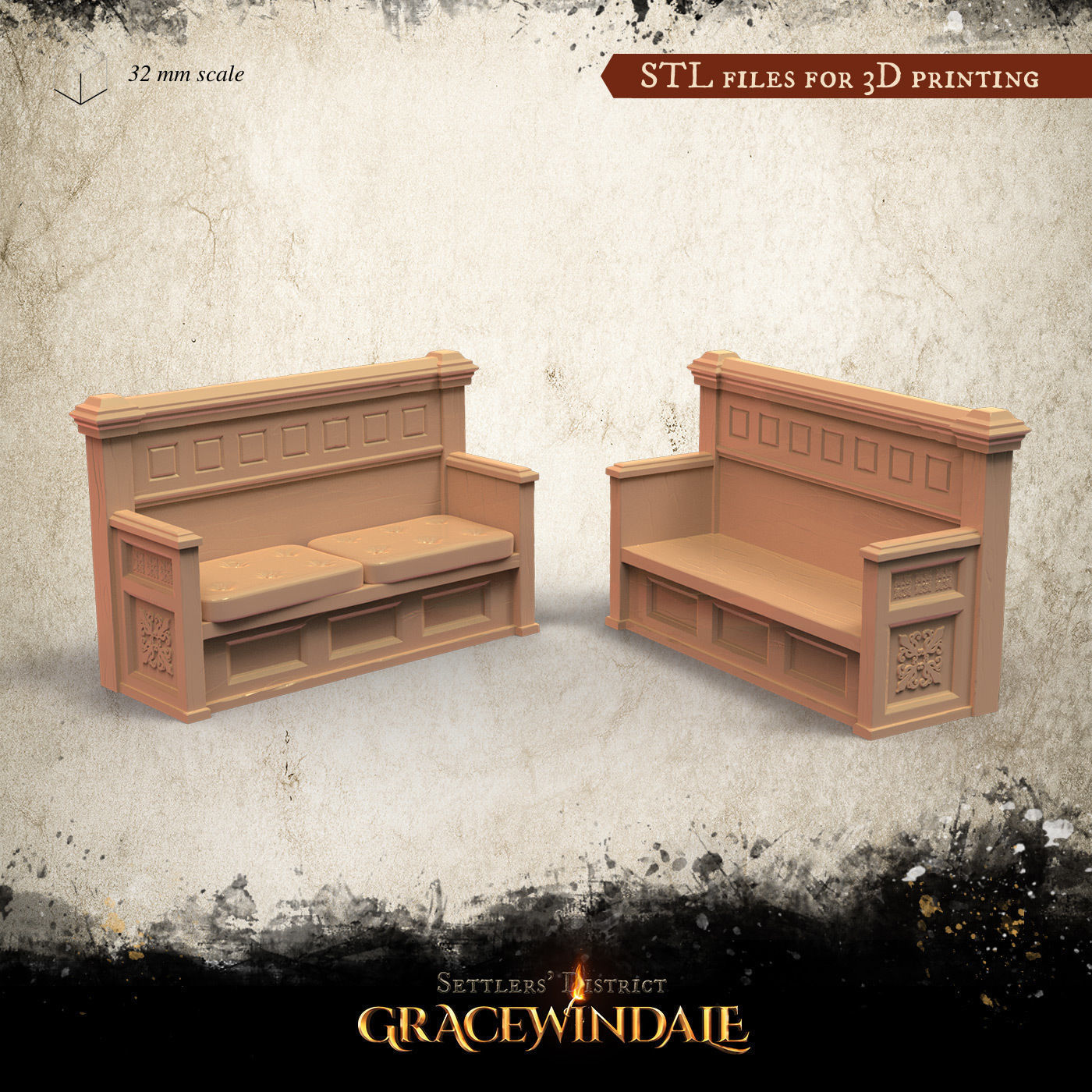Gracewindale - Tavern Chattels 3D Model Collection_16
