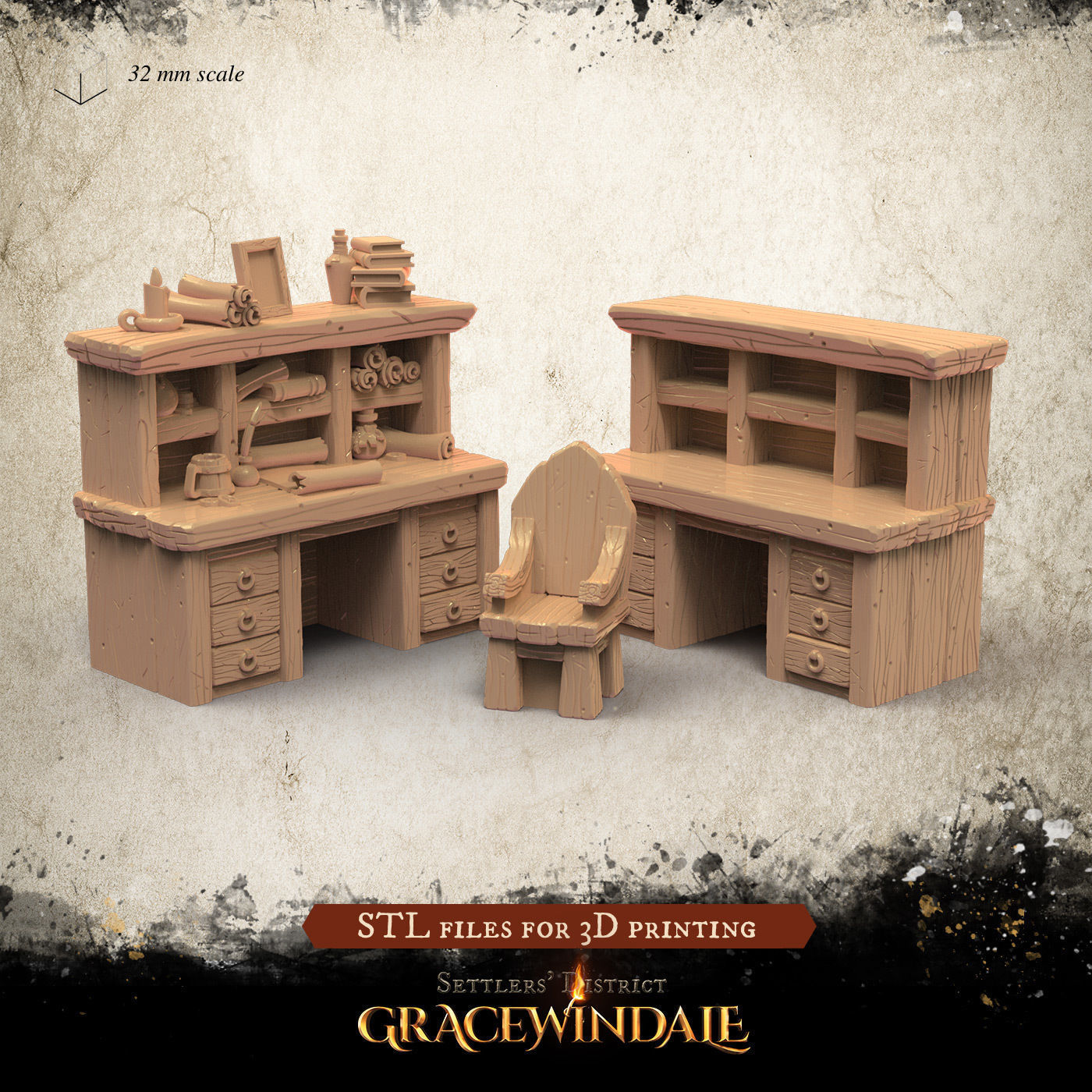 Gracewindale - Tavern Chattels 3D Model Collection_18