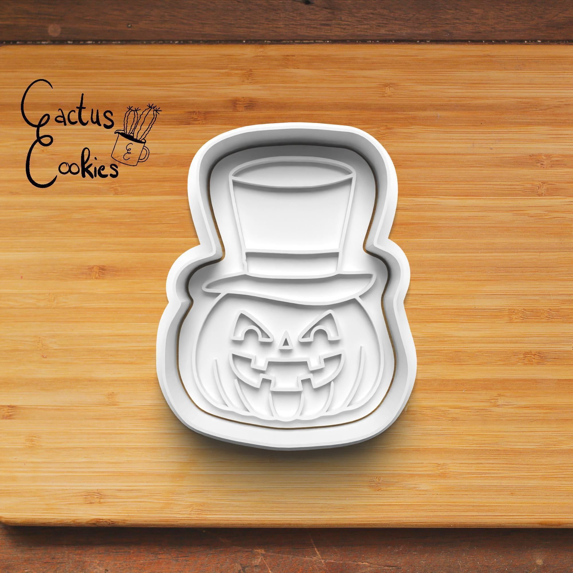 Halloween Pumpkin Cookie Cutter Stl File for 3d Printer 0033 3D print model_4