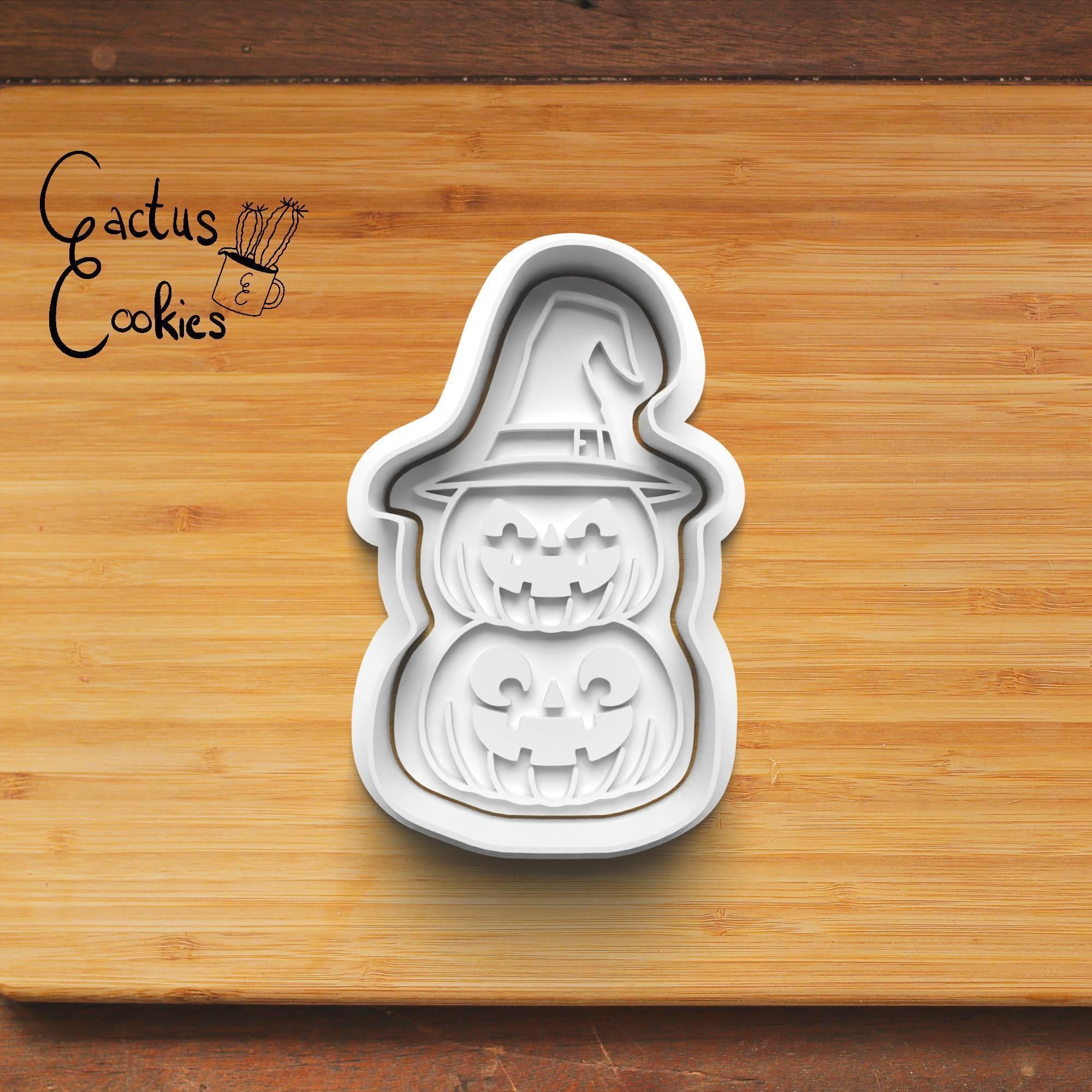 Halloween Pumpkin Cookie Cutter Stl File for 3d Printer 0033 3D print model_3