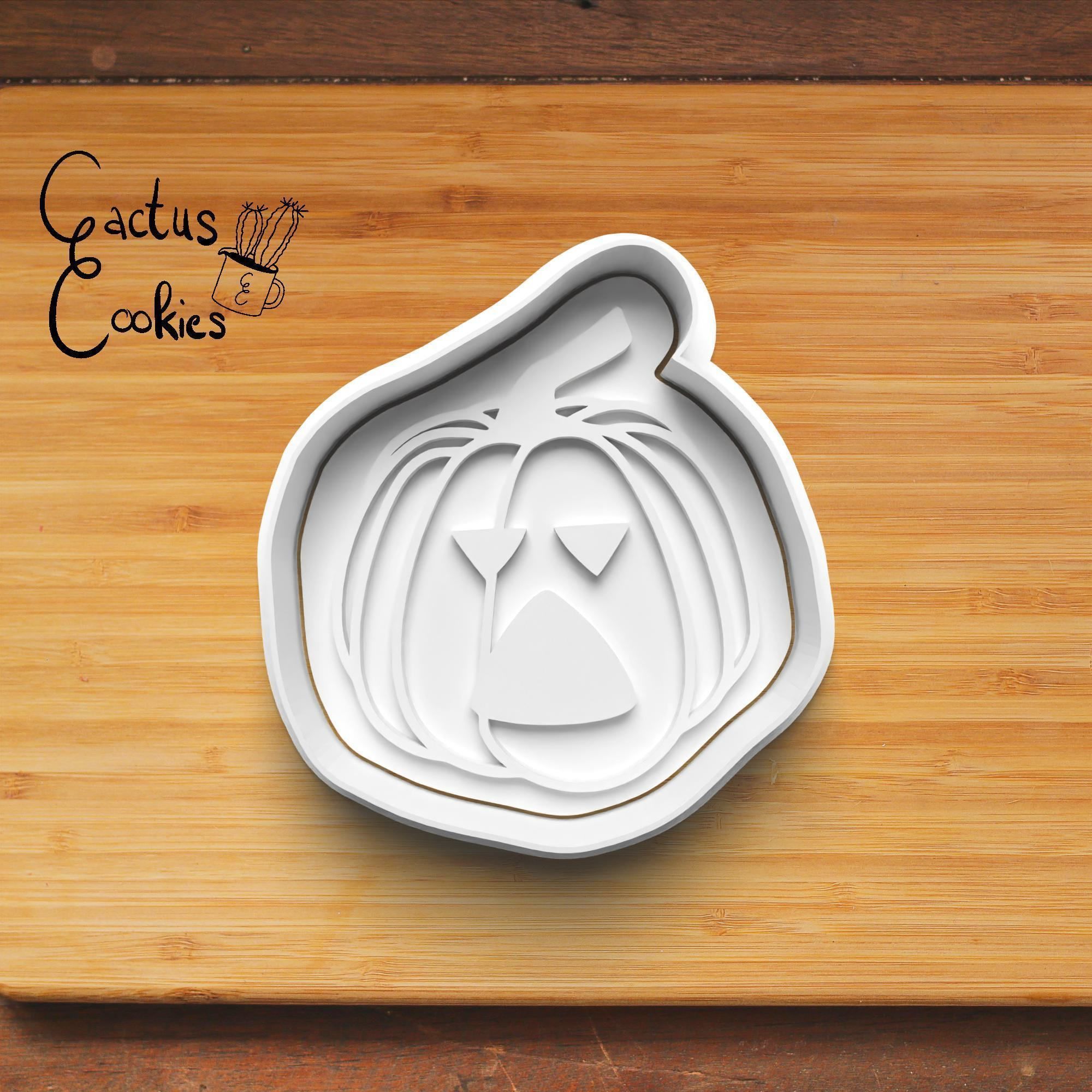 Halloween Pumpkin Cookie Cutter Stl File for 3d Printer 0032 3D print model_4