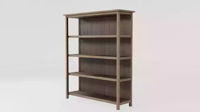 Bookcase Rustic Pine