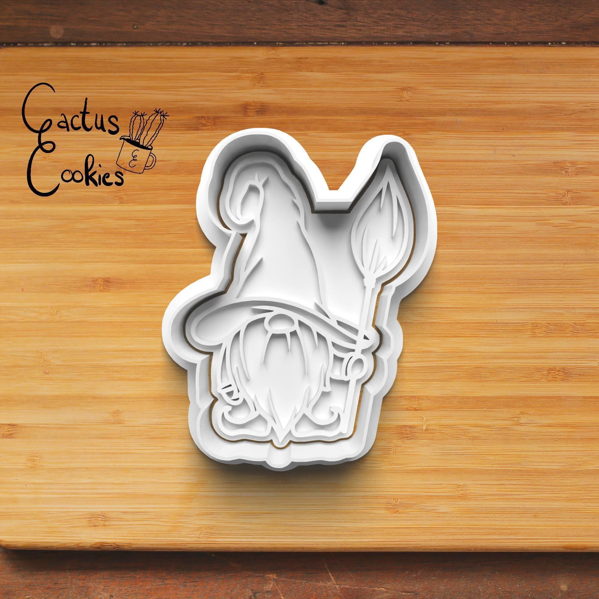 Halloween Gnome Cookie Cutter Stl File for 3d Printer 0020 3D print model_2