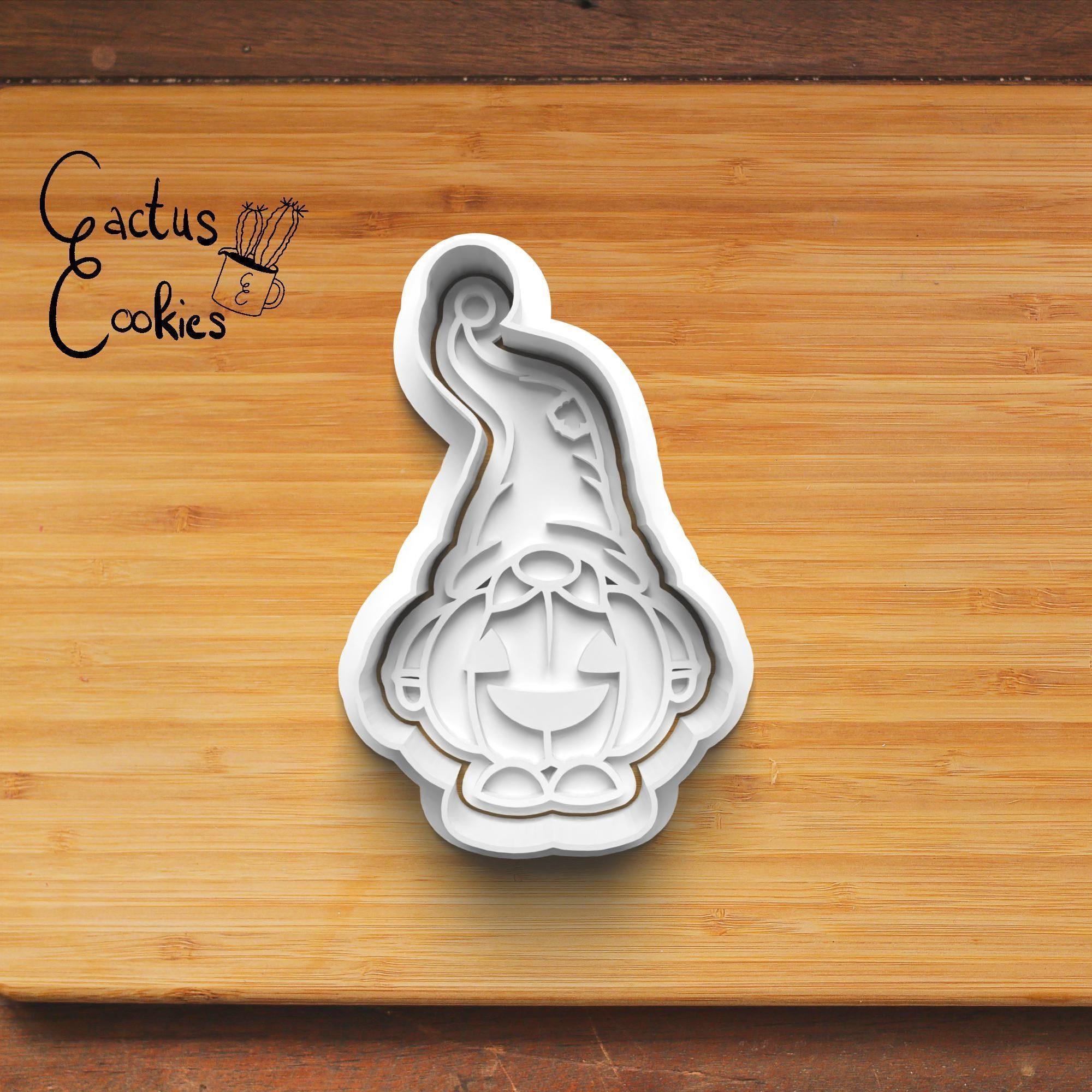 Halloween Gnome Cookie Cutter Stl File for 3d Printer 0020 3D print model_4