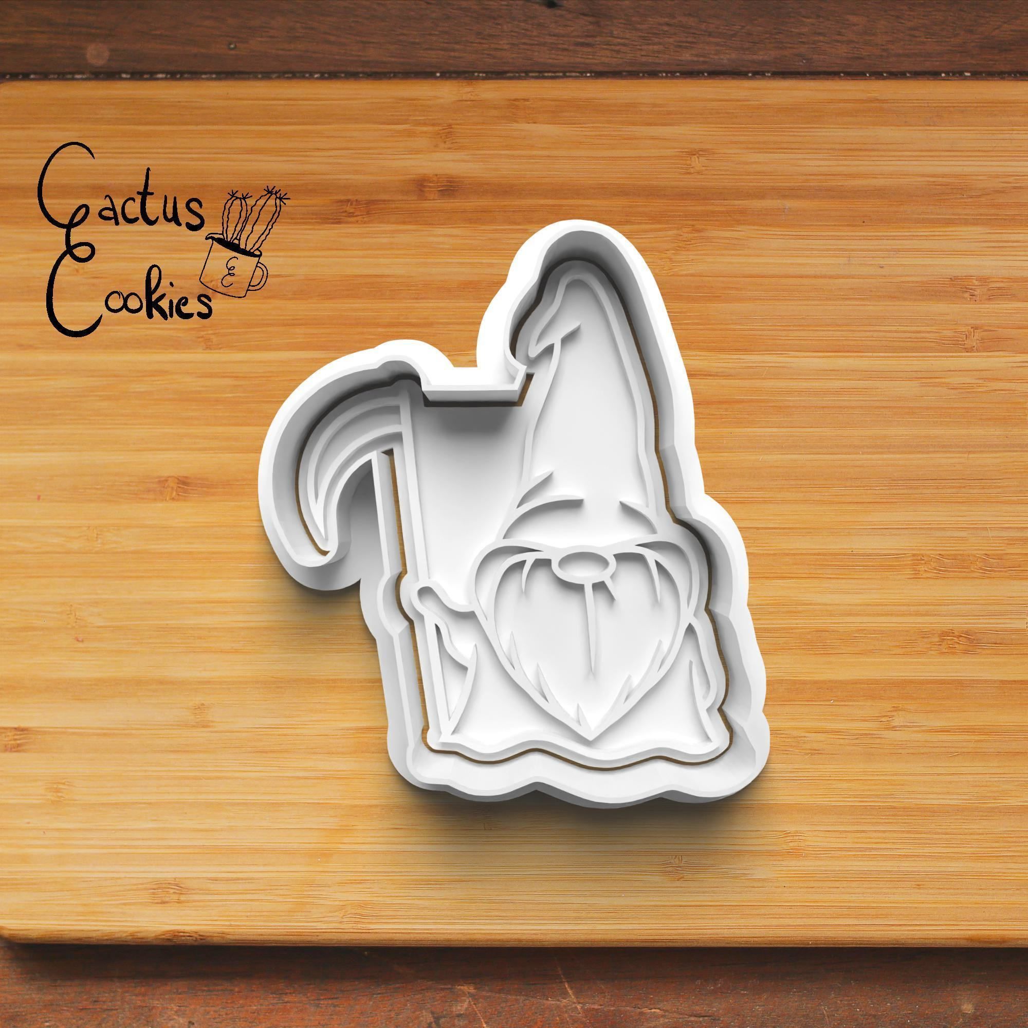 Halloween Gnome Cookie Cutter Stl File for 3d Printer 0020 3D print model_3