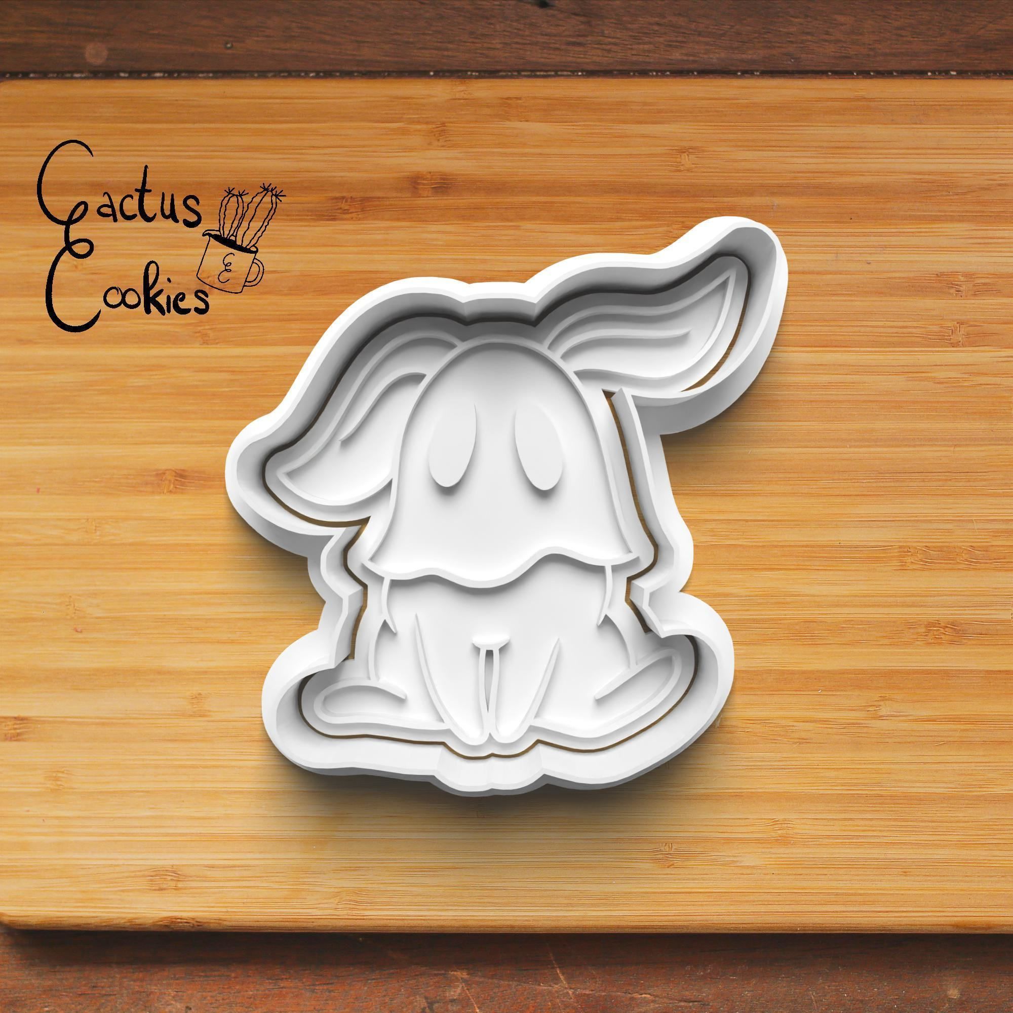 Halloween Ghost Cookie Cutter Stl File for 3d Printer 0067 3D print model_4