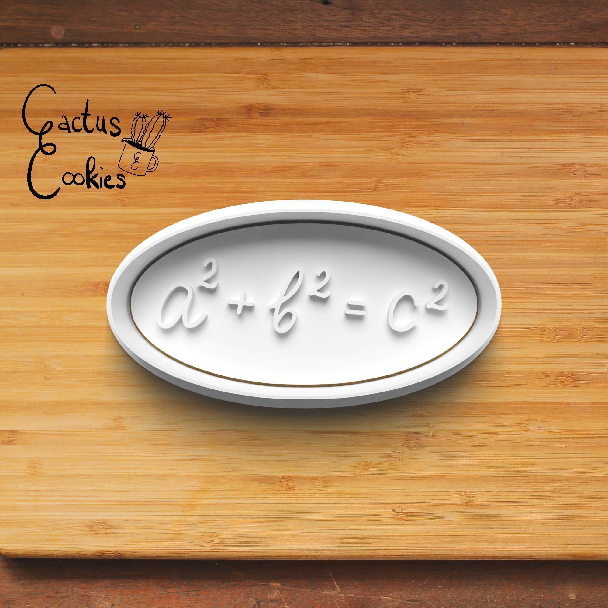 Mathematics Cookie Cutter Stl File for 3d Printer 0411 3D print model_5