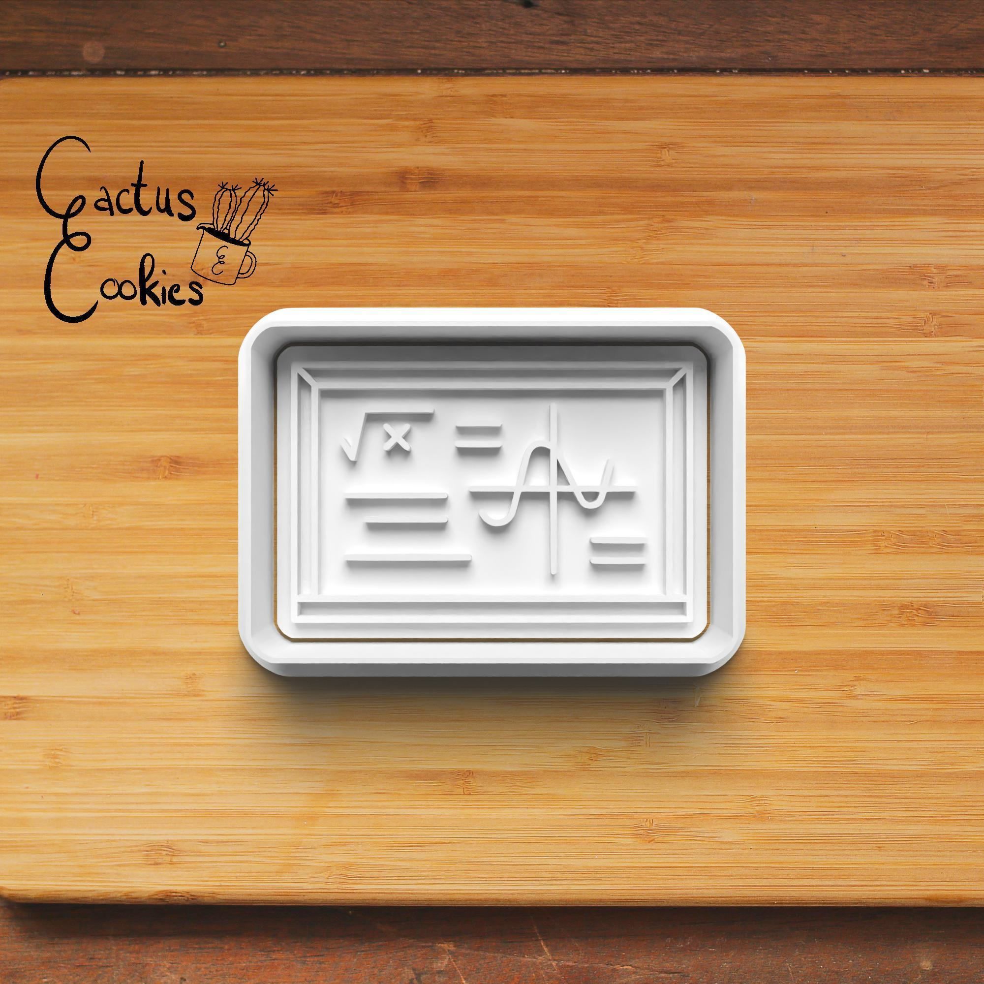 Mathematics Cookie Cutter Stl File for 3d Printer 0411 3D print model_3