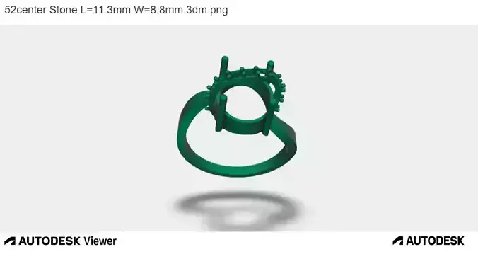 Woman Ring with Oval Centre