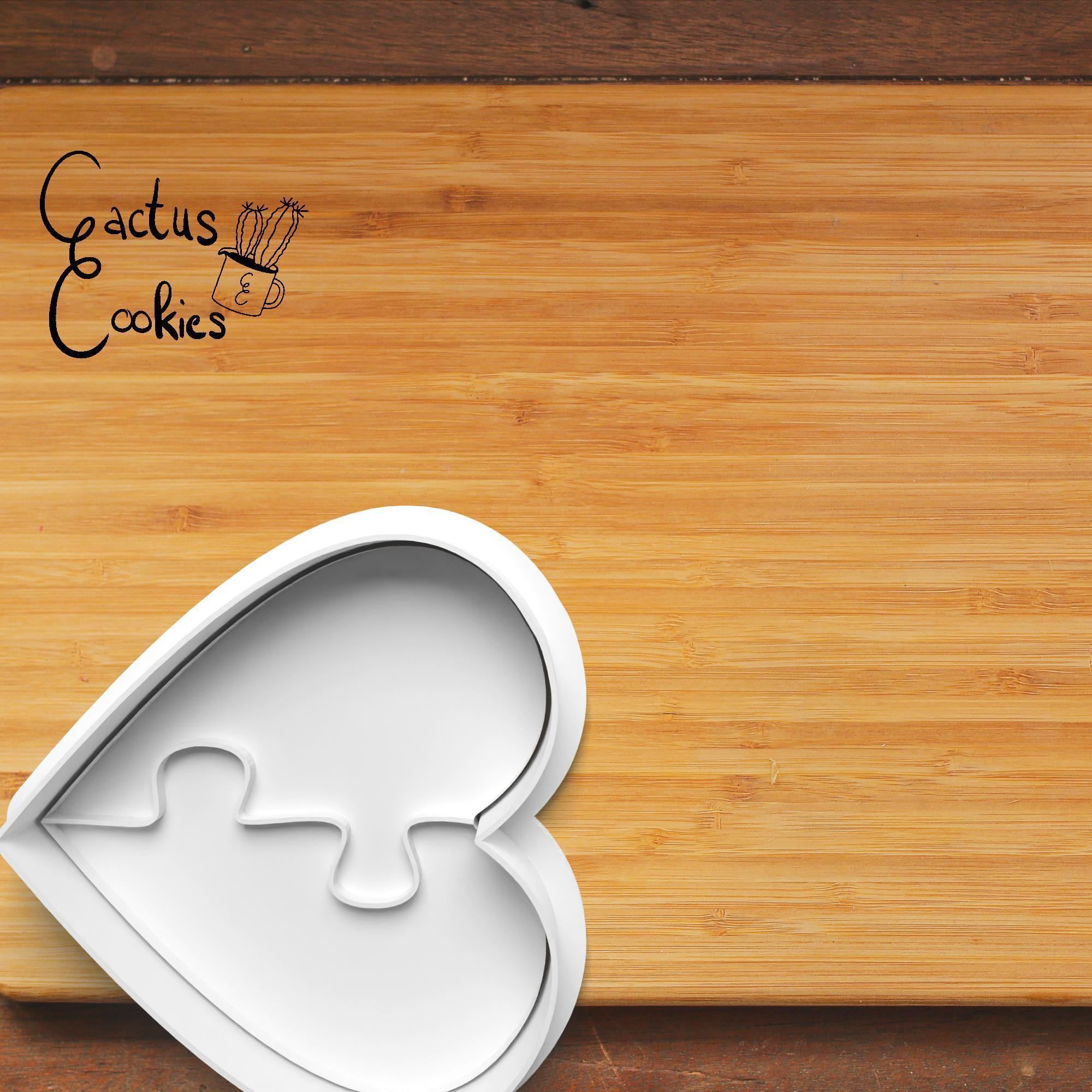 Love Set Cookie Cutter Stl File for 3d Printer 0115 3D print model_3