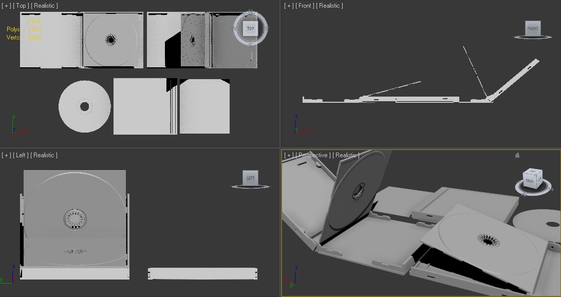 Disc Case 3D model_1