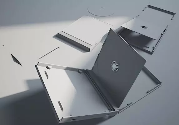 Disc Case 3D model_0