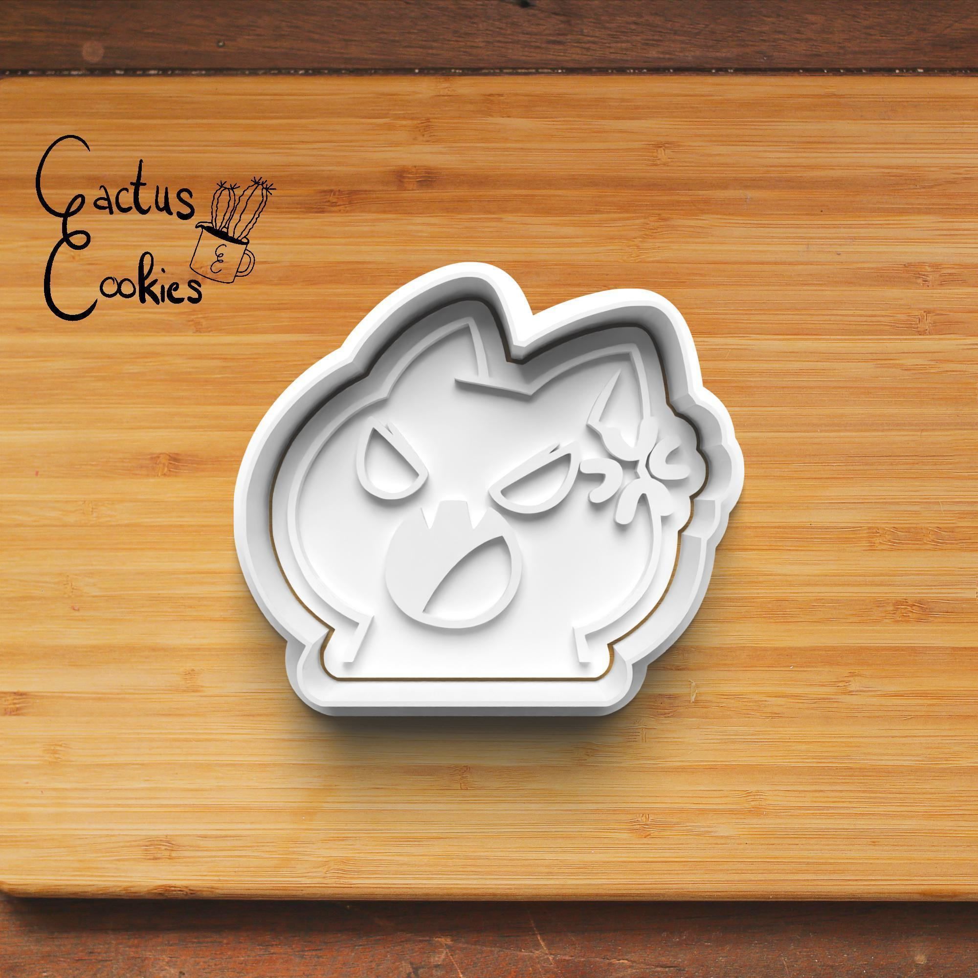 Kawaii Cat Cookie Cutter Stl File for 3d Printer 0425 3D print model_5