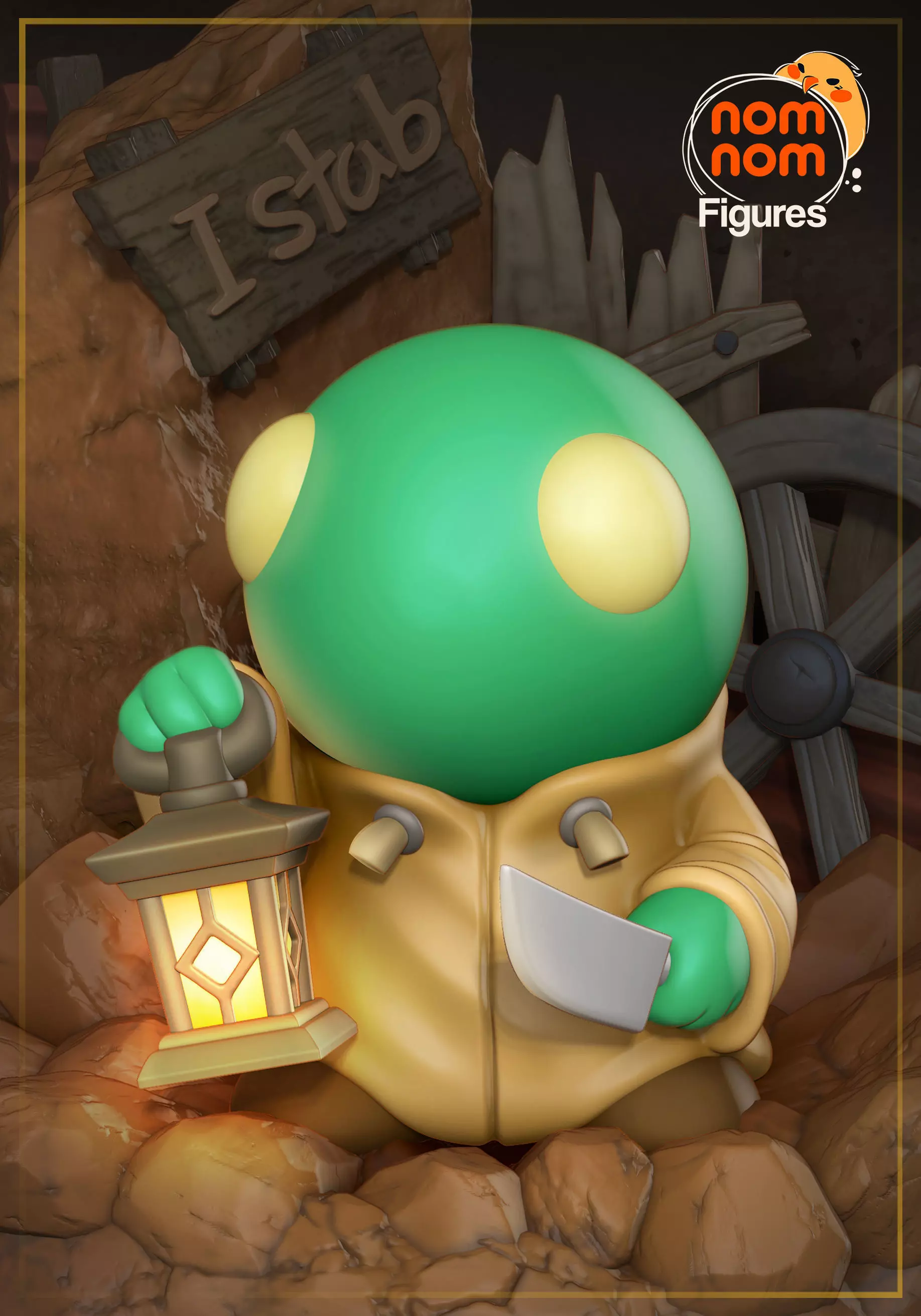 Chibi Tonberry - Final Fantasy 3D print model_0