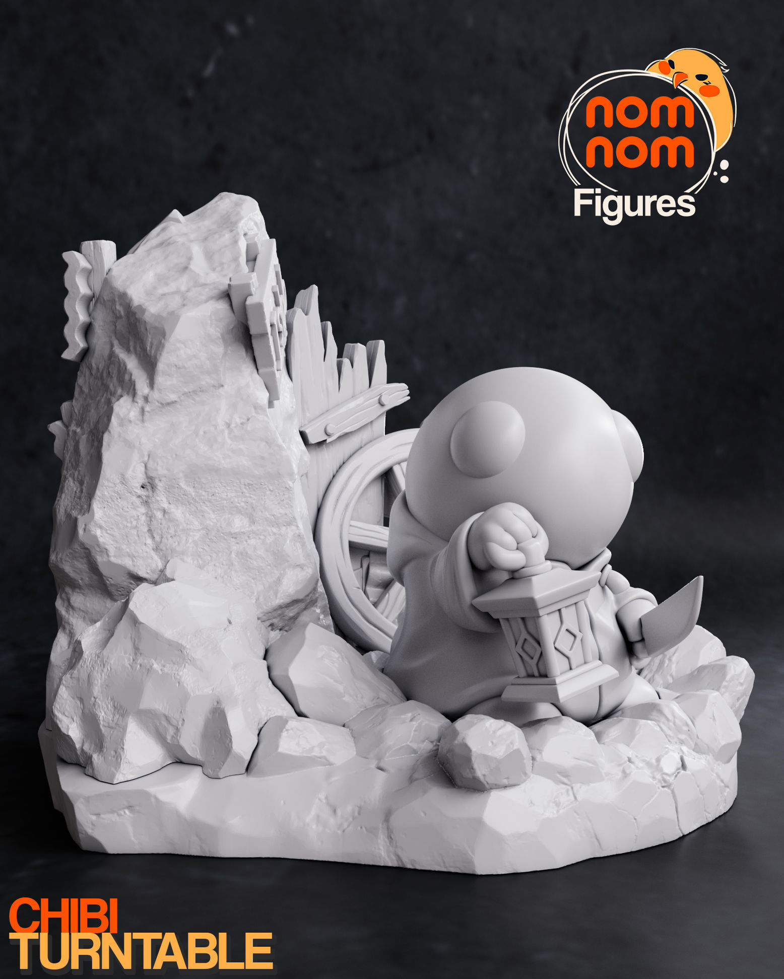 Chibi Tonberry - Final Fantasy 3D print model_6