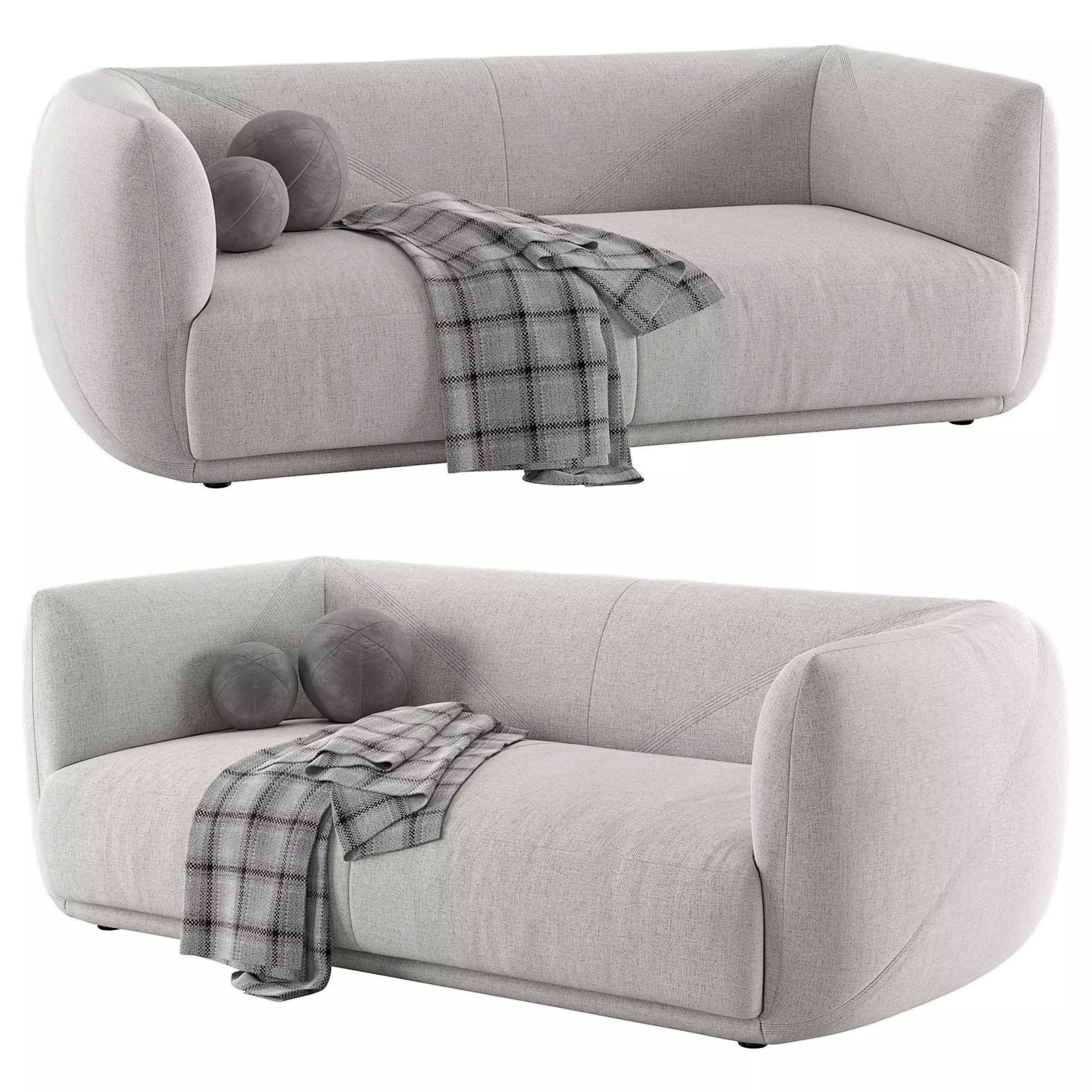 Sofa Vela 3D model_0