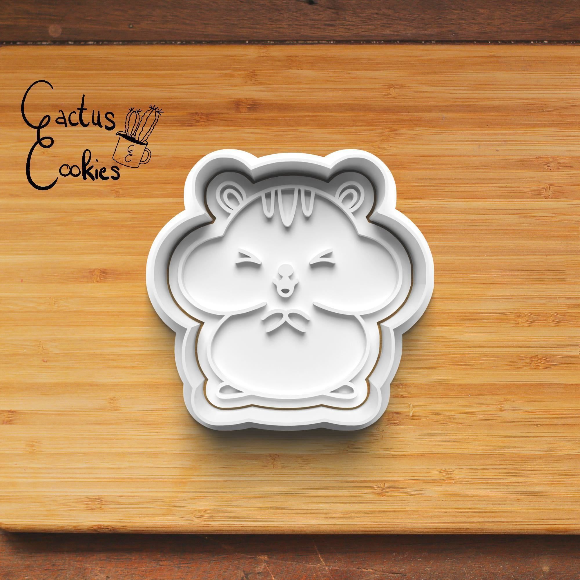 Kawaii Animal Cookie Cutter Stl File for 3d Printer 0426 3D print model_4