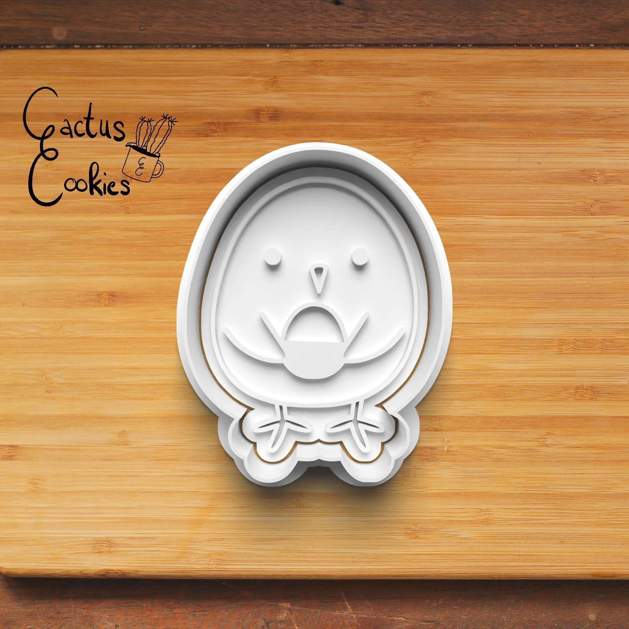 Kawaii Animal Cookie Cutter Stl File for 3d Printer 0426 3D print model_3