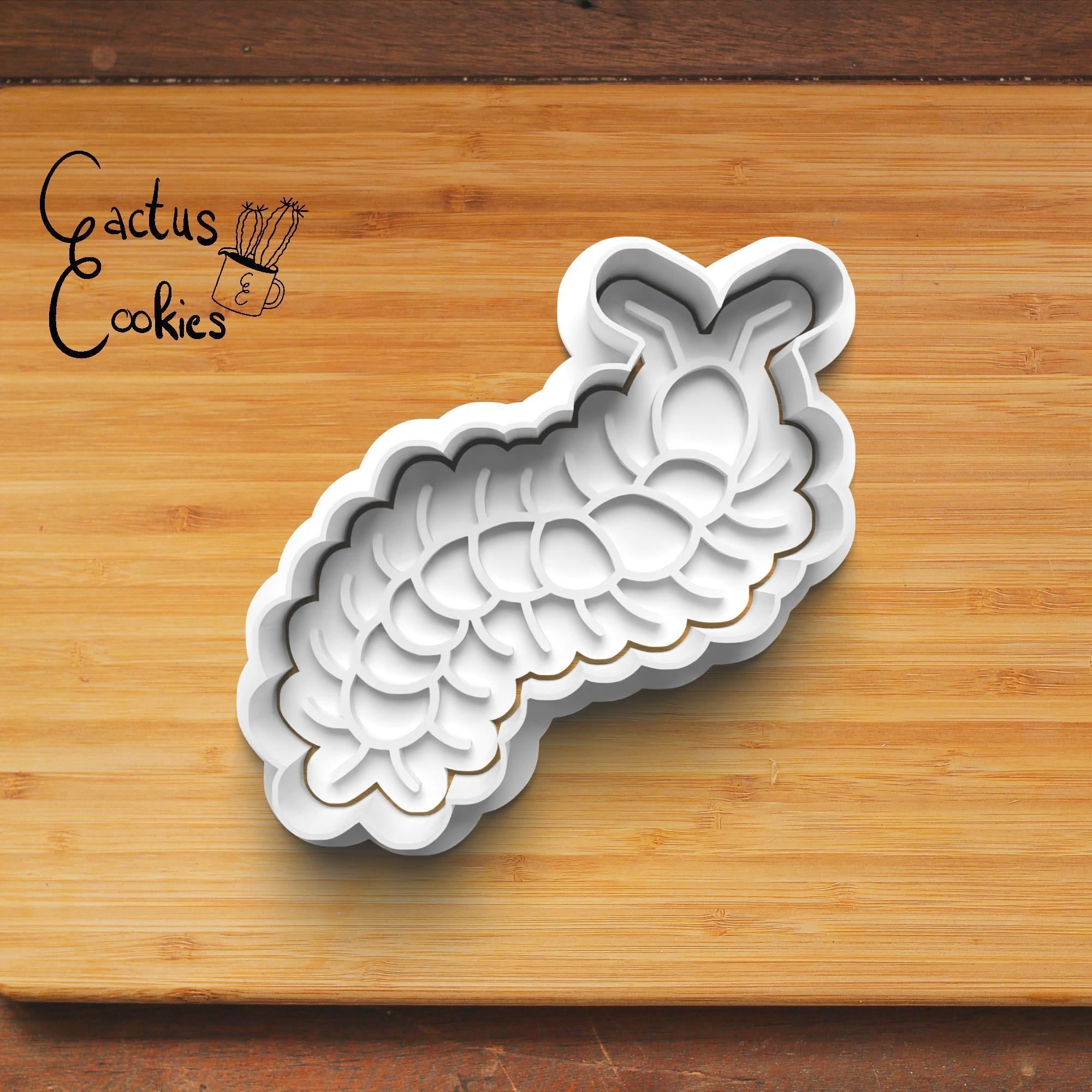 Insects Cookie Cutter Stl File for 3d Printer 0393 3D print model_2