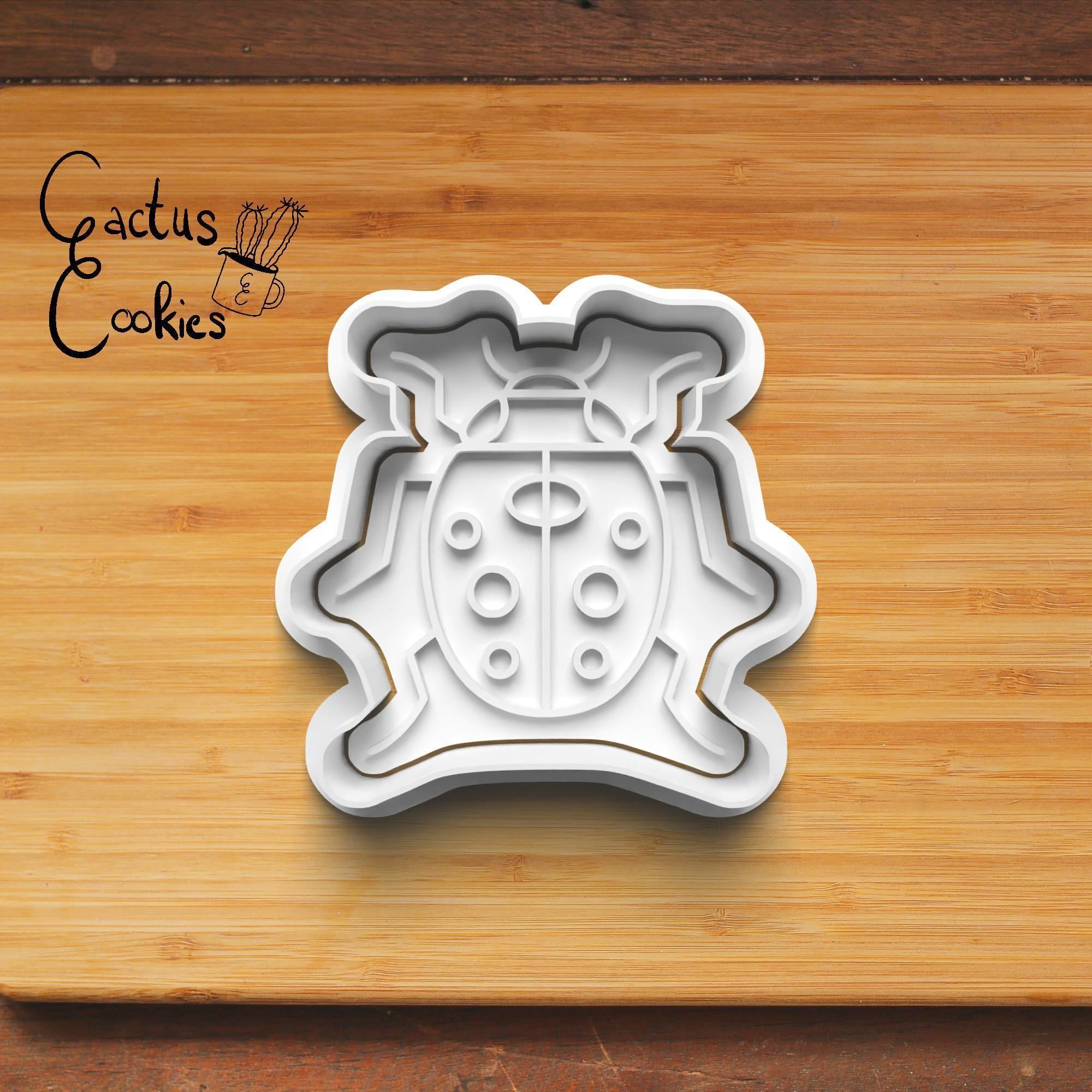 Insects Cookie Cutter Stl File for 3d Printer 0393 3D print model_3